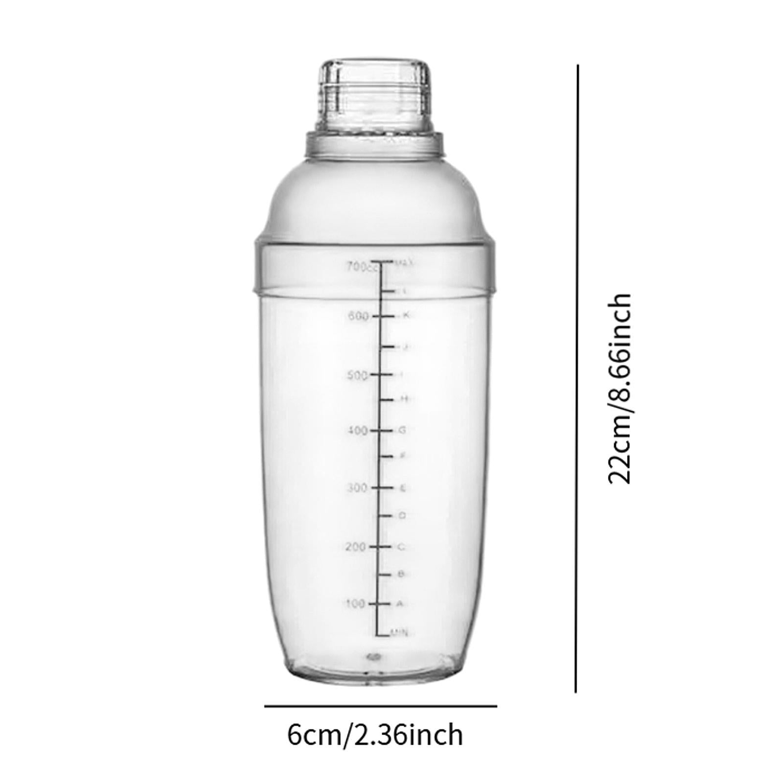 Cocktail Shaker Accessories Hand Shaker with Scales for Home Drink Party 700ml