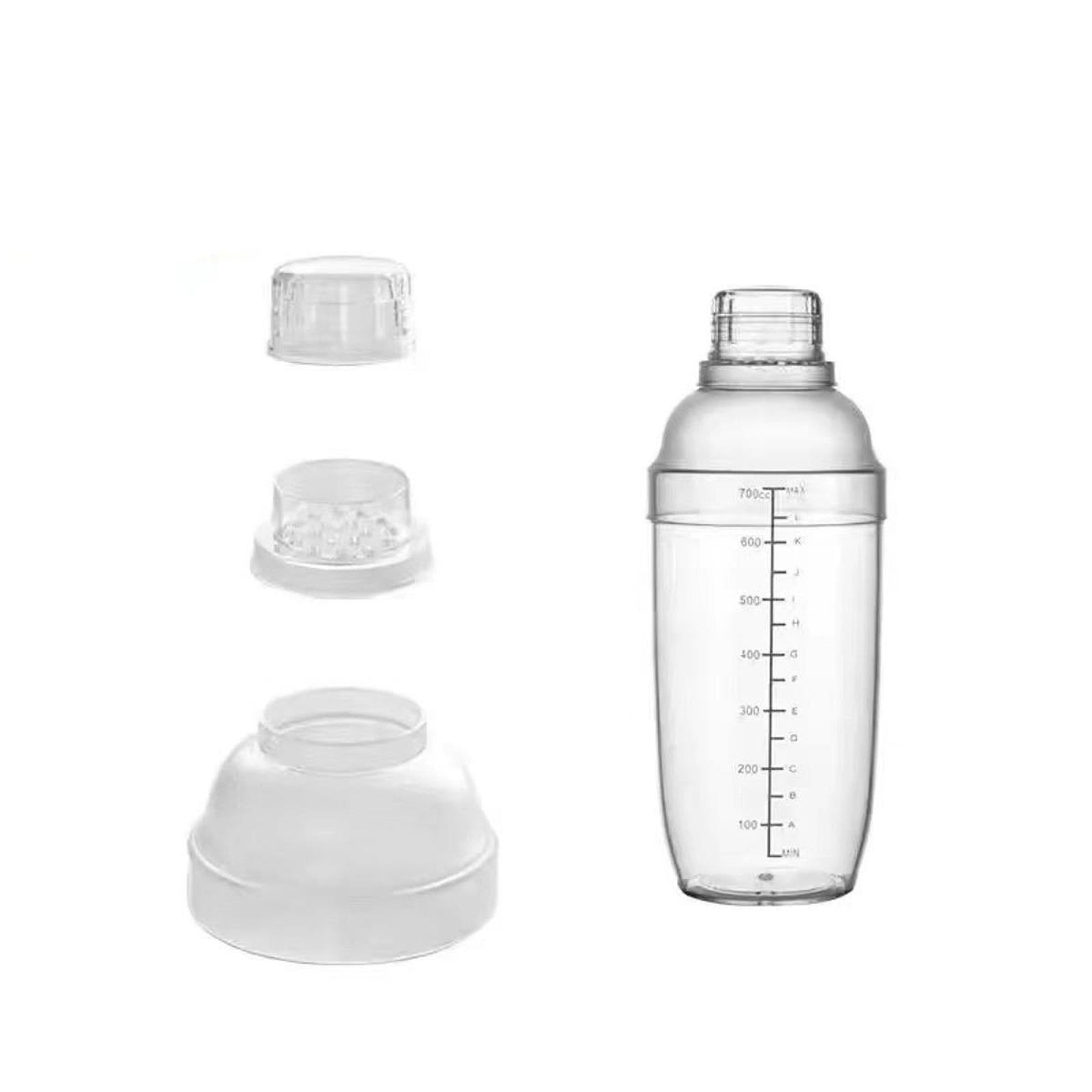 Cocktail Shaker Accessories Hand Shaker with Scales for Home Drink Party 700ml