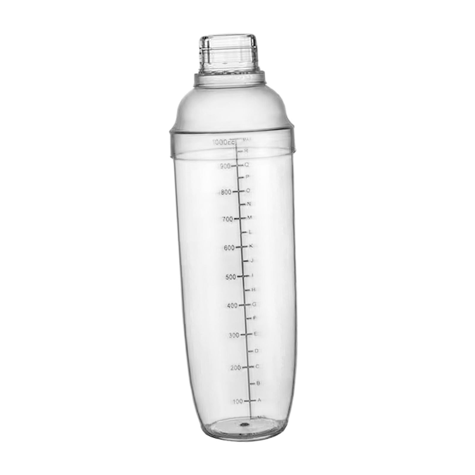 Cocktail Shaker Accessories Hand Shaker with Scales for Home Drink Party 1000ml