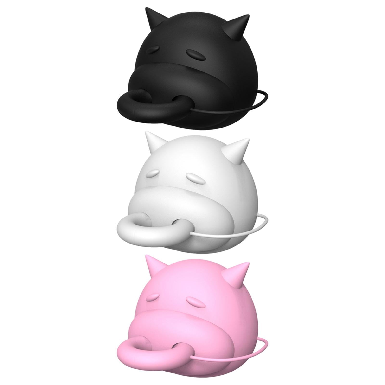 Cow Udder Milk Carton Cap Funny Boxed Milk Cap for Shop Holiday Thanksgiving black