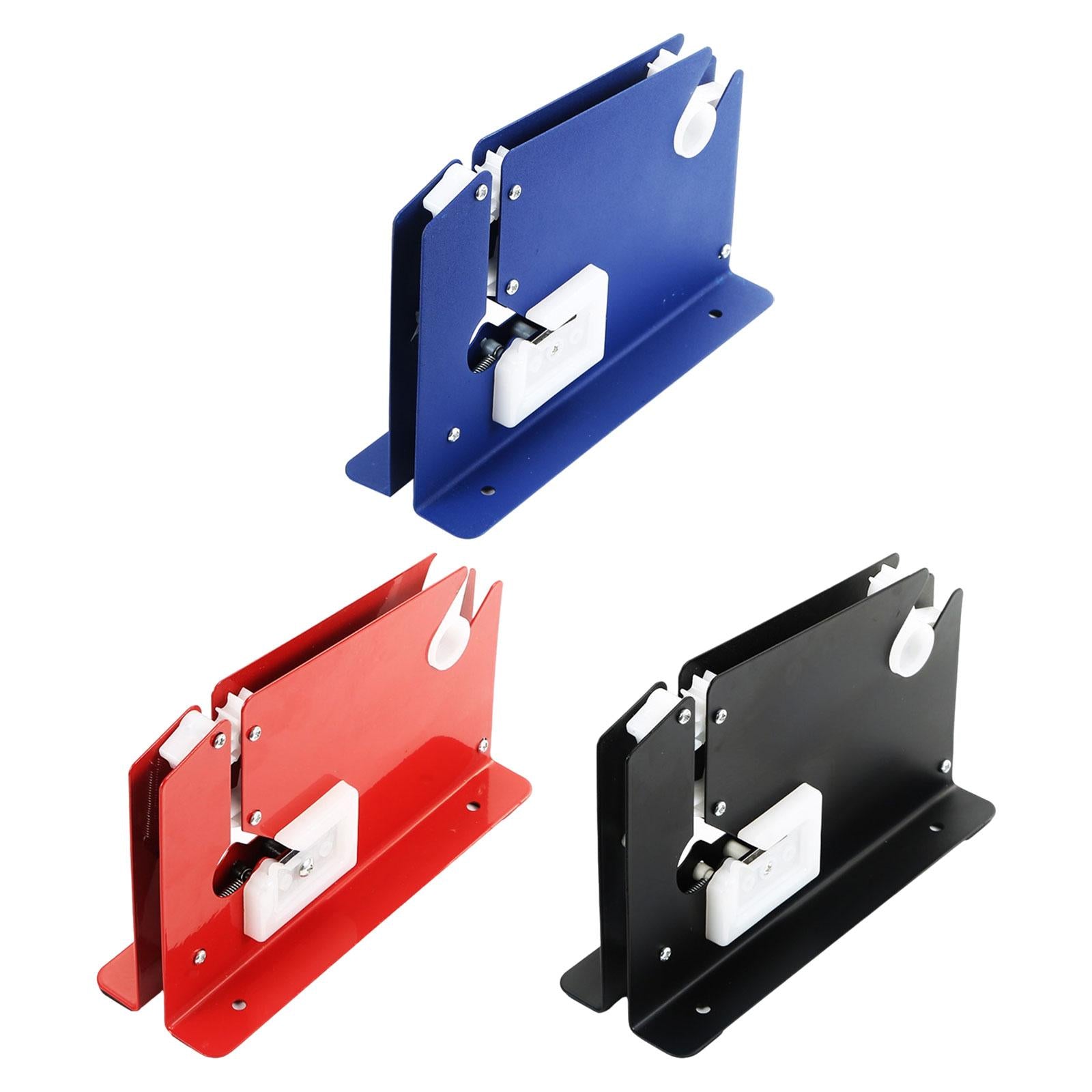 Bag Sealing Tape Dispenser Manual Food Packaging Sealer for Bread Fruit Meat Blue