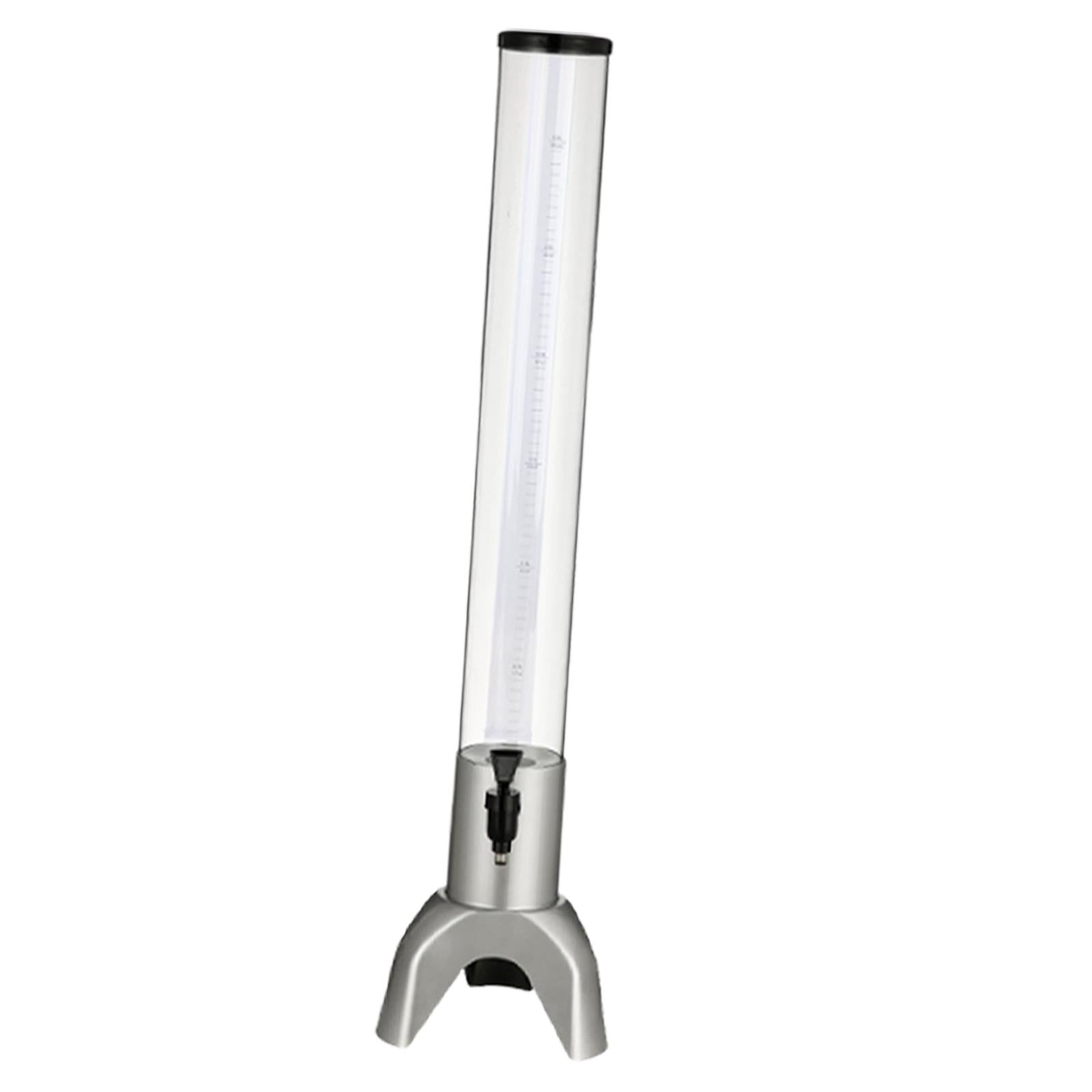 Beer Dispenser Margarita Sturdy Tabletop for Home Restaurants 3L silver