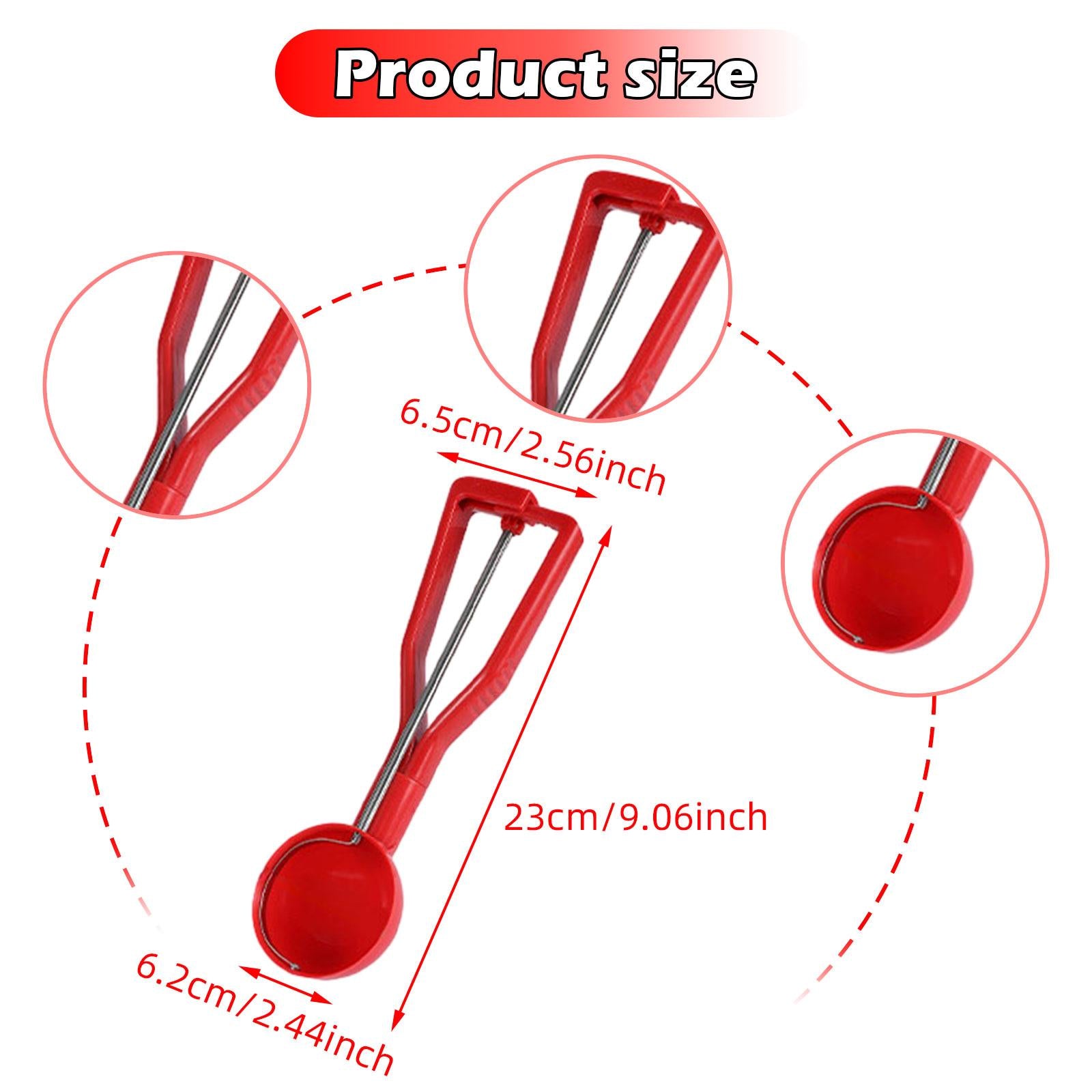 Cookie Scoop Easy Release Cookie Scooper for Cupcake Baking Restaurant inner diameter 6.2cm