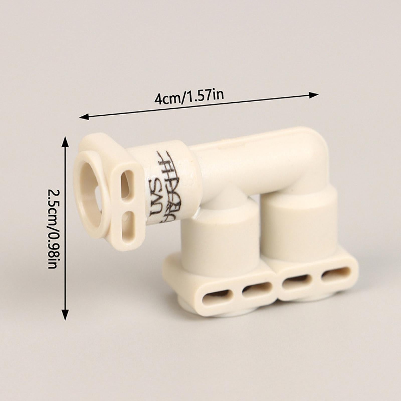 Fluid Connector for Coffee Machines Repair Part Coffee Maker Fluid Connector Three Way 4x2.5cm