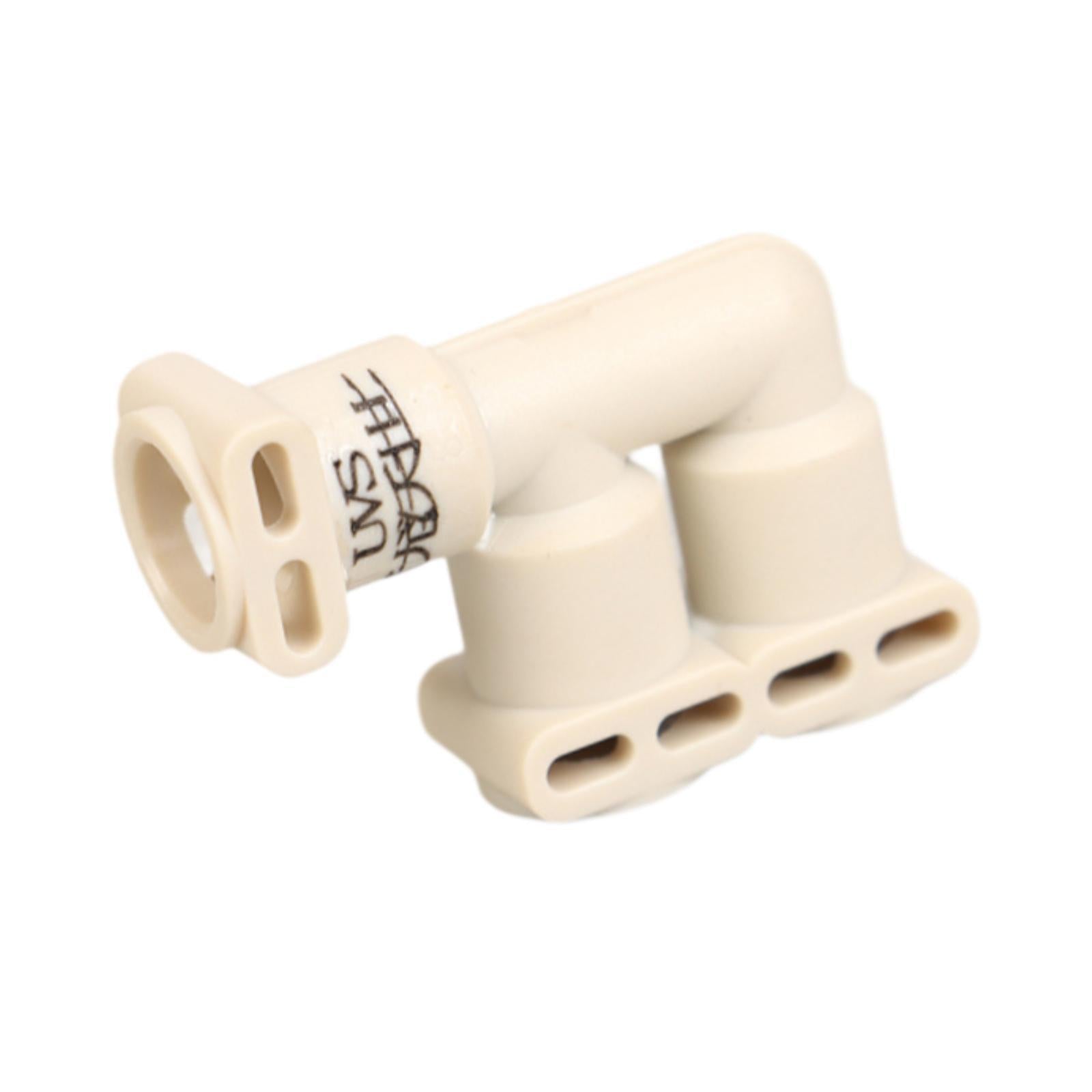 Fluid Connector for Coffee Machines Repair Part Coffee Maker Fluid Connector Three Way 4x2.5cm