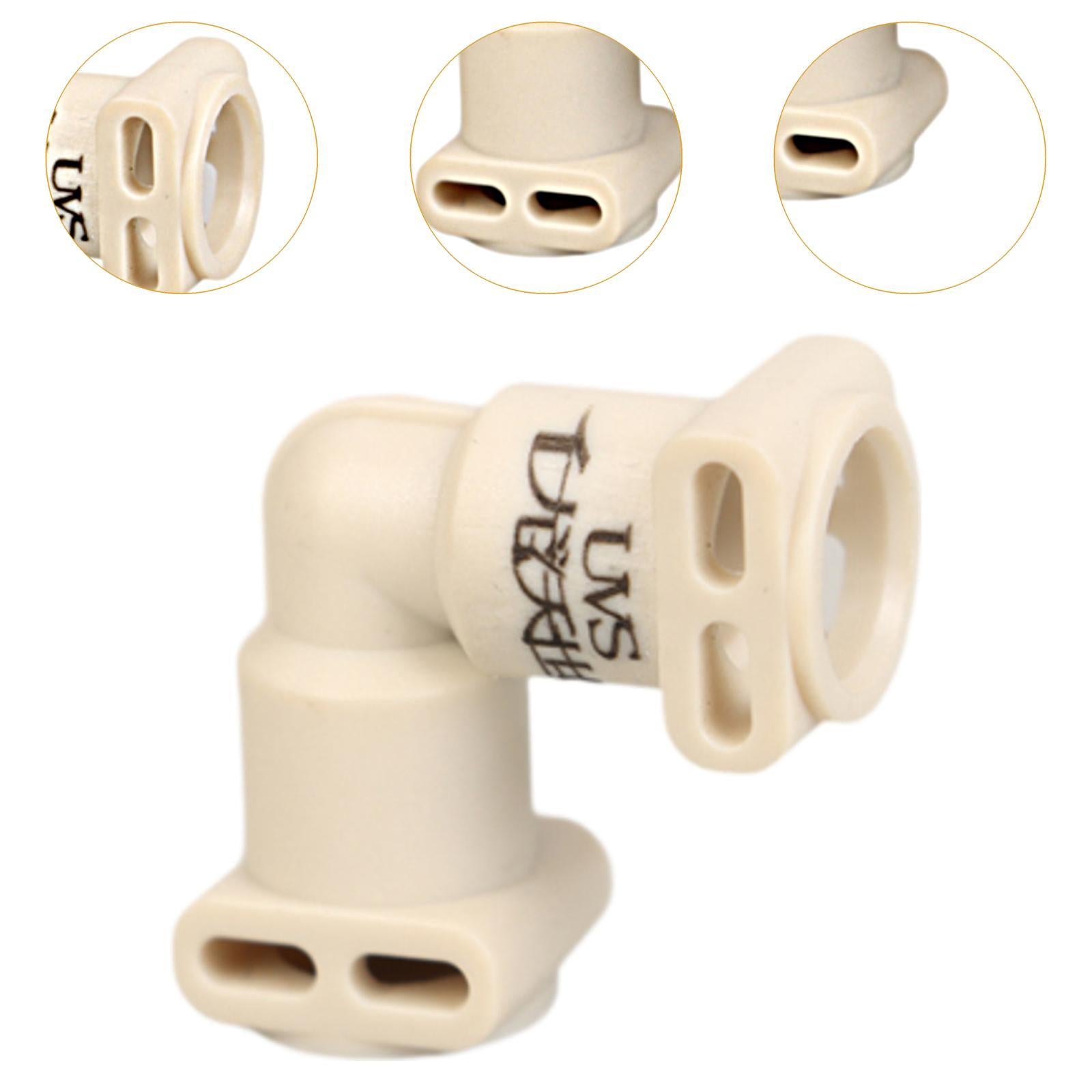 Fluid Connector for Coffee Machines Repair Part Coffee Maker Fluid Connector Two Way 2.5cmx2.5cm
