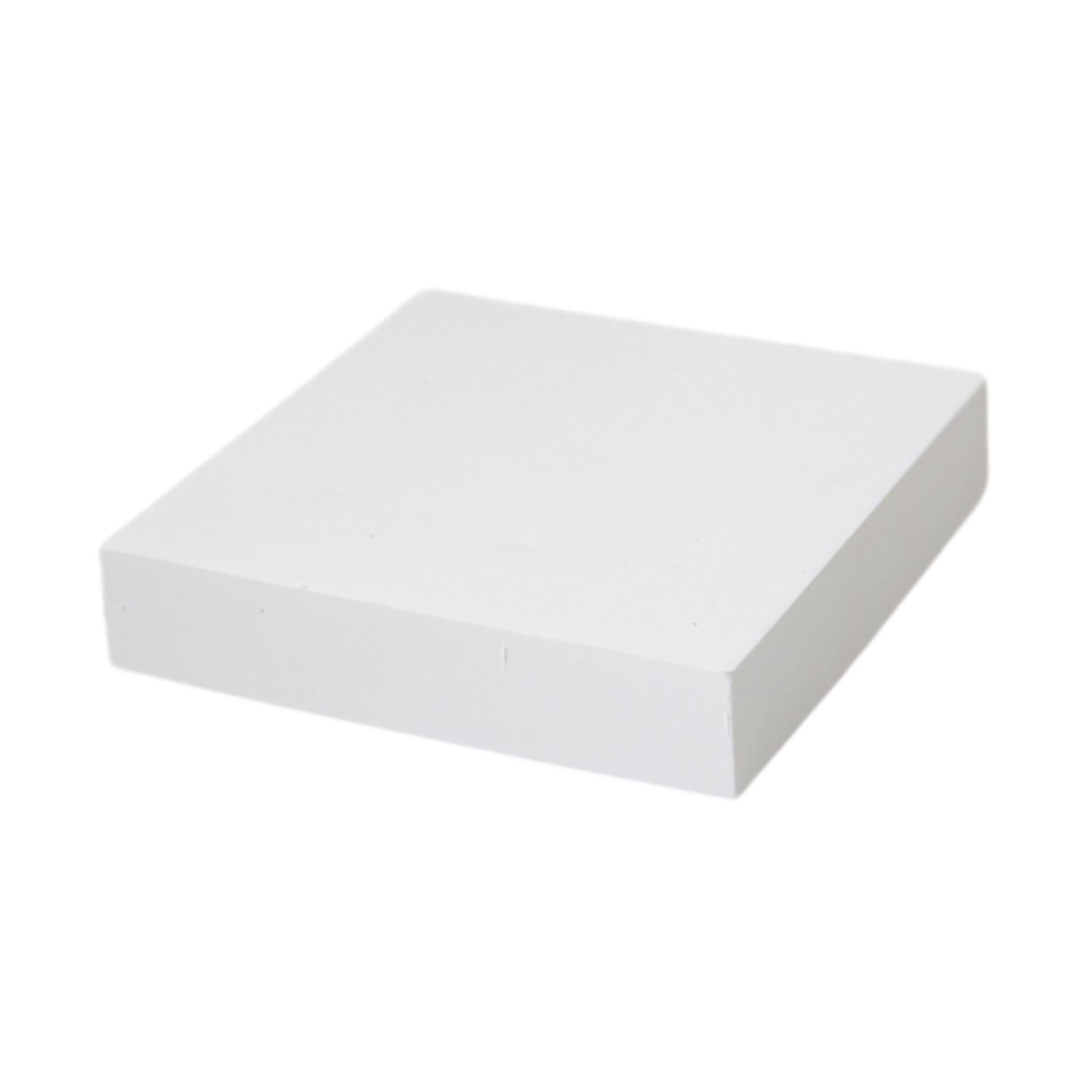 Jewelry Display Stand Earrings Watches Cake Stand for Vanity Dresser Wedding Cuboid 10x10x1.8cm