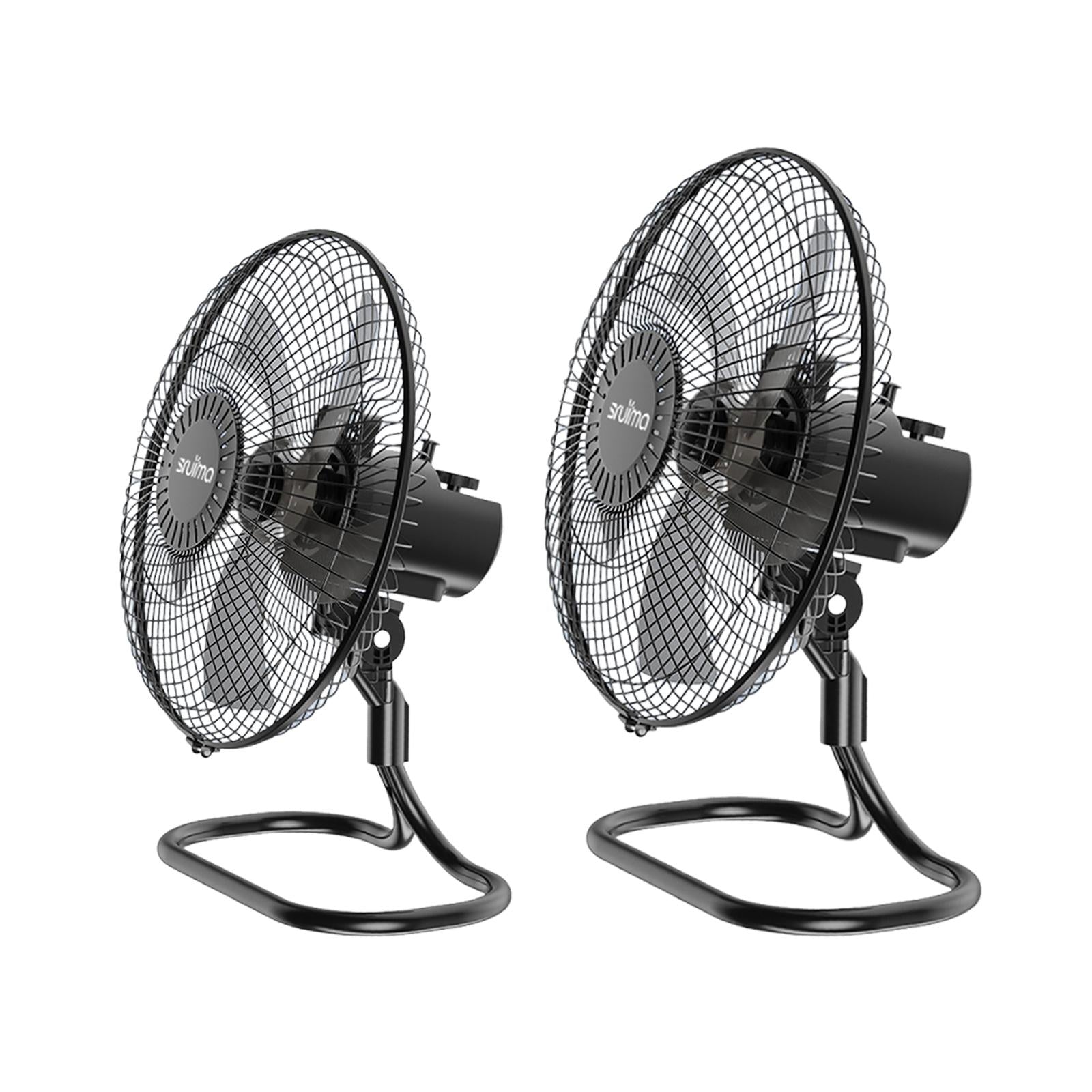 Floor Fan Quiet High Performance Premium Mini Desk Fan for Dorm Desk Bedroom 14 inch