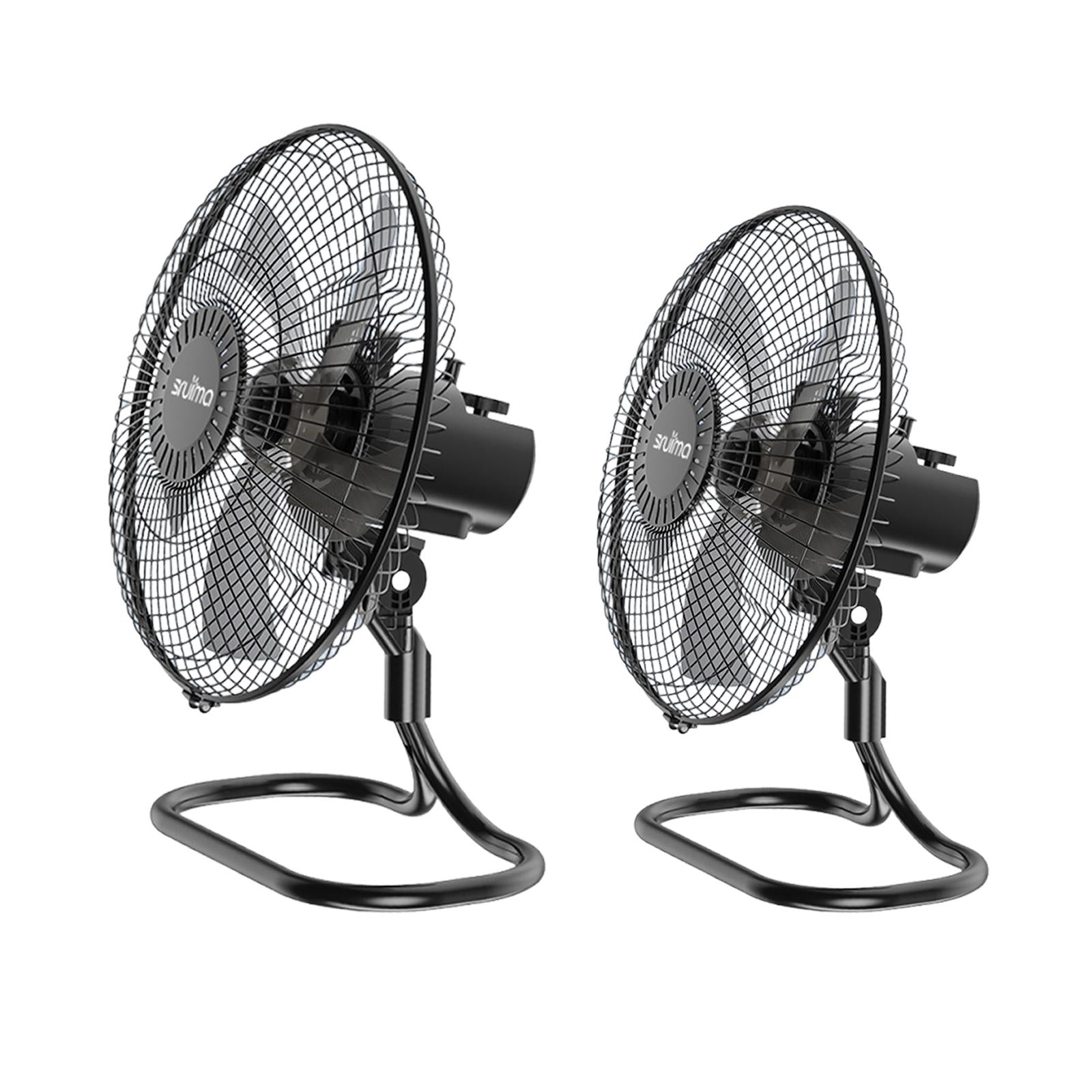 Floor Fan Quiet High Performance Premium Mini Desk Fan for Dorm Desk Bedroom 14 inch