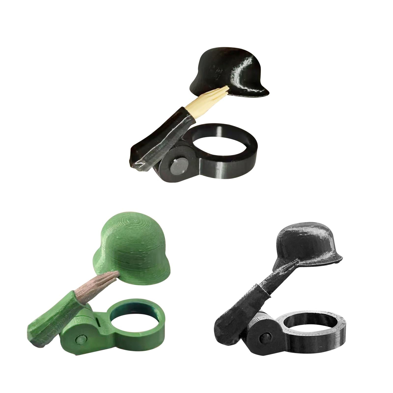 Beer Bottle Helmet Beverage Cap for Standard Beer Bottles (330-500ml) Hiking black color