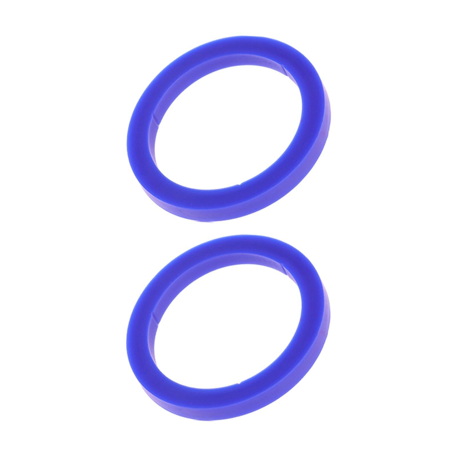 2Pcs Silicone Group Gaskets Portable Group Head Sealing for E61 Coffee Maker Blue