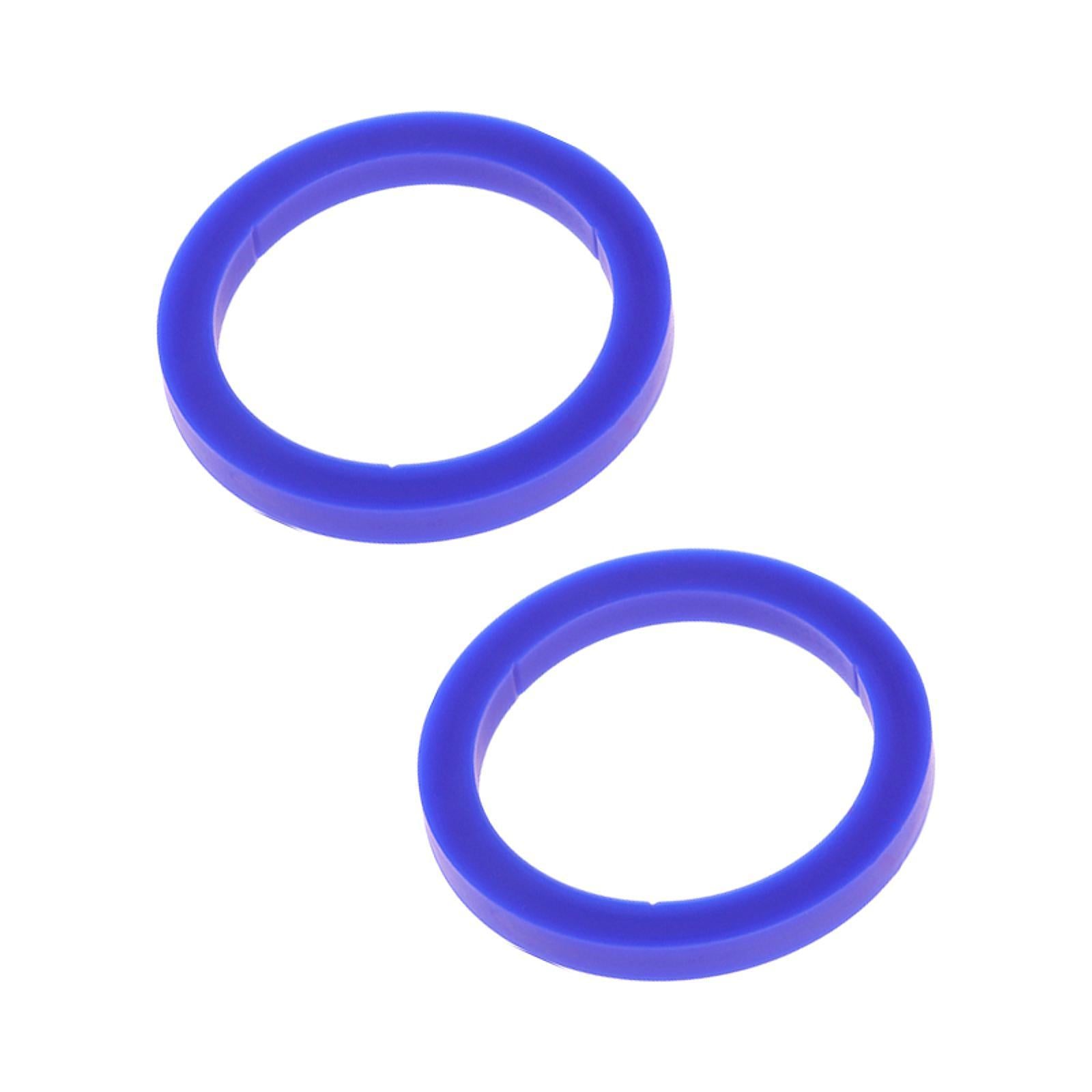 2Pcs Silicone Group Gaskets Portable Group Head Sealing for E61 Coffee Maker Blue