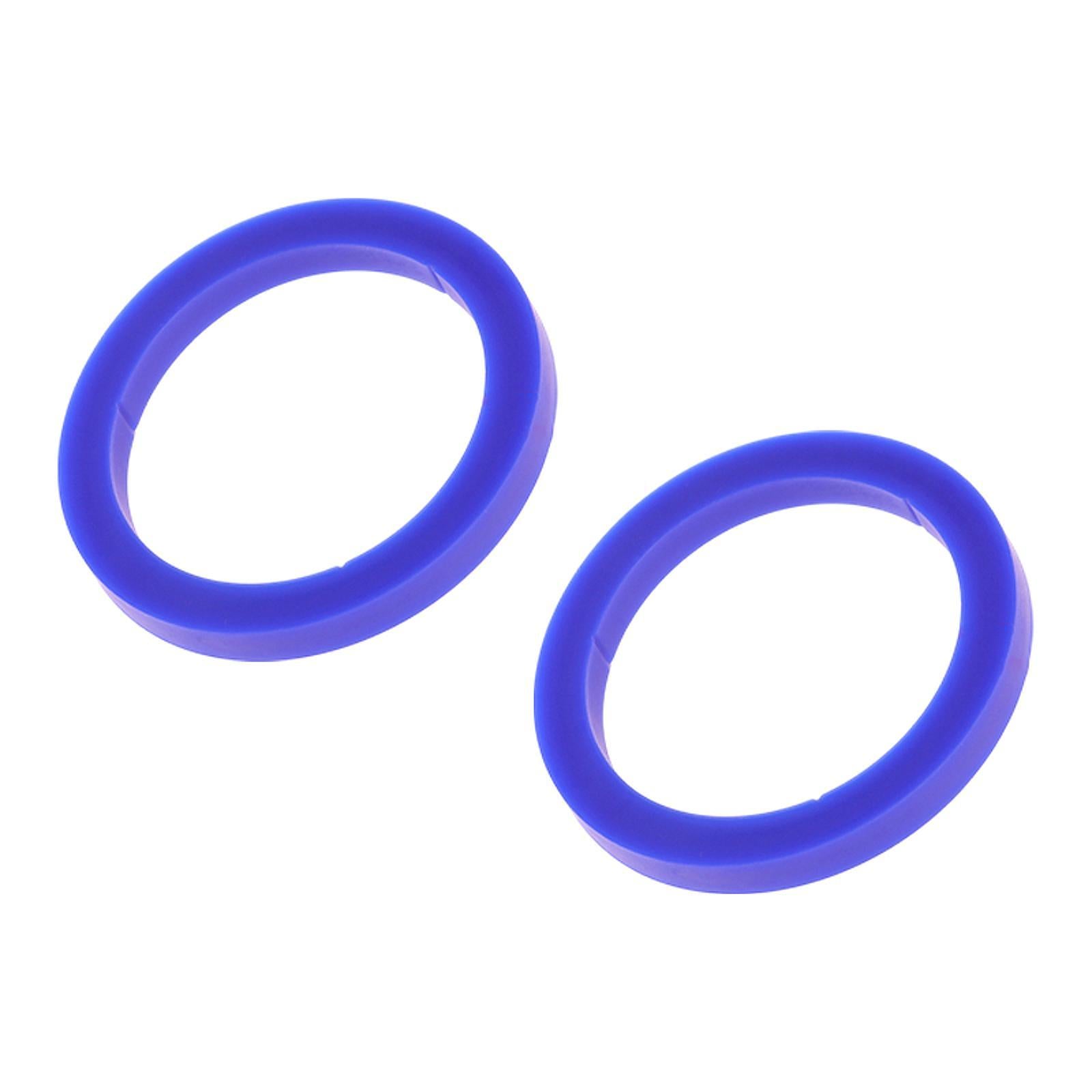 2Pcs Silicone Group Gaskets Portable Group Head Sealing for E61 Coffee Maker Blue
