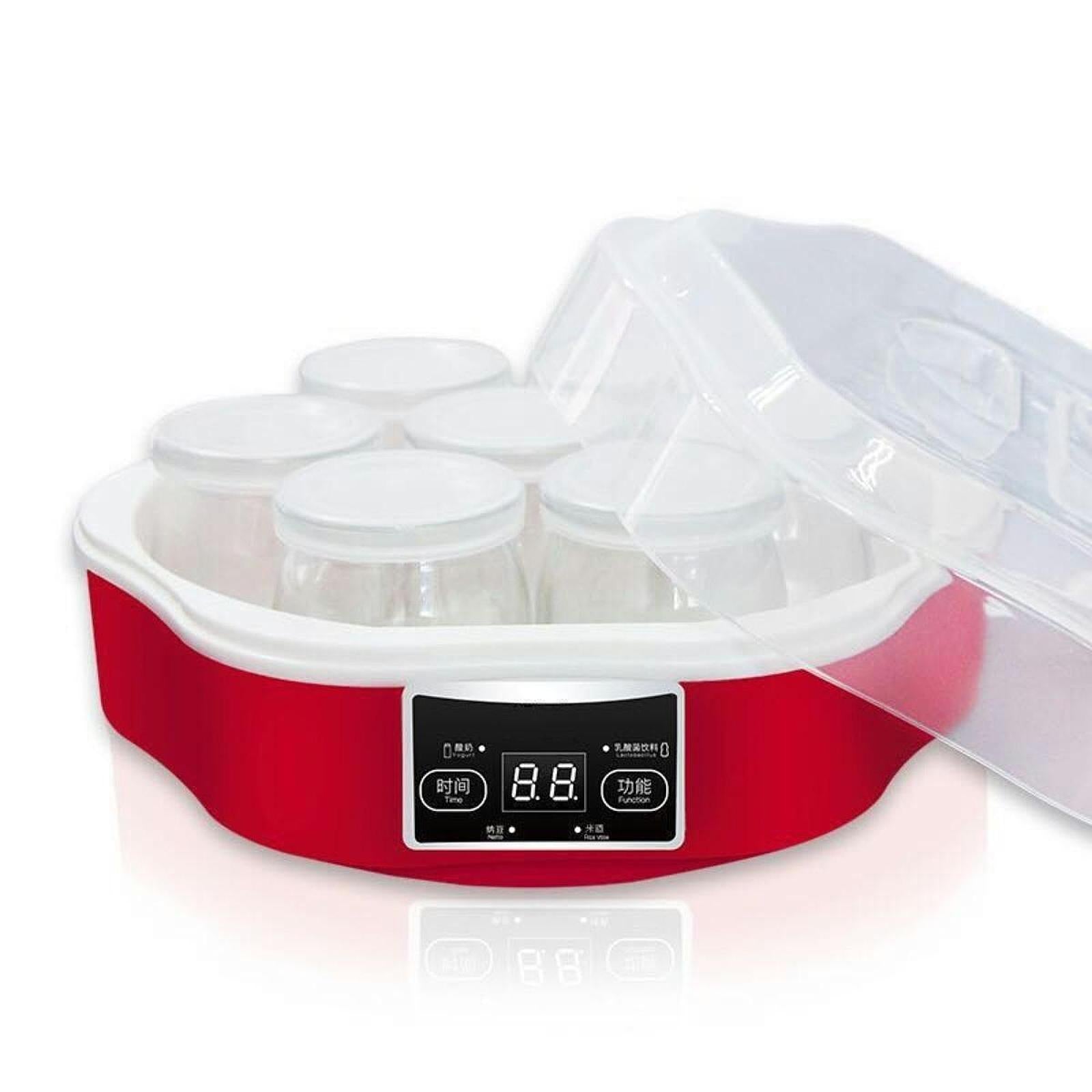 Electric Yogurt Maker Low Noise Digital Natto Maker Stainless Steel Liner