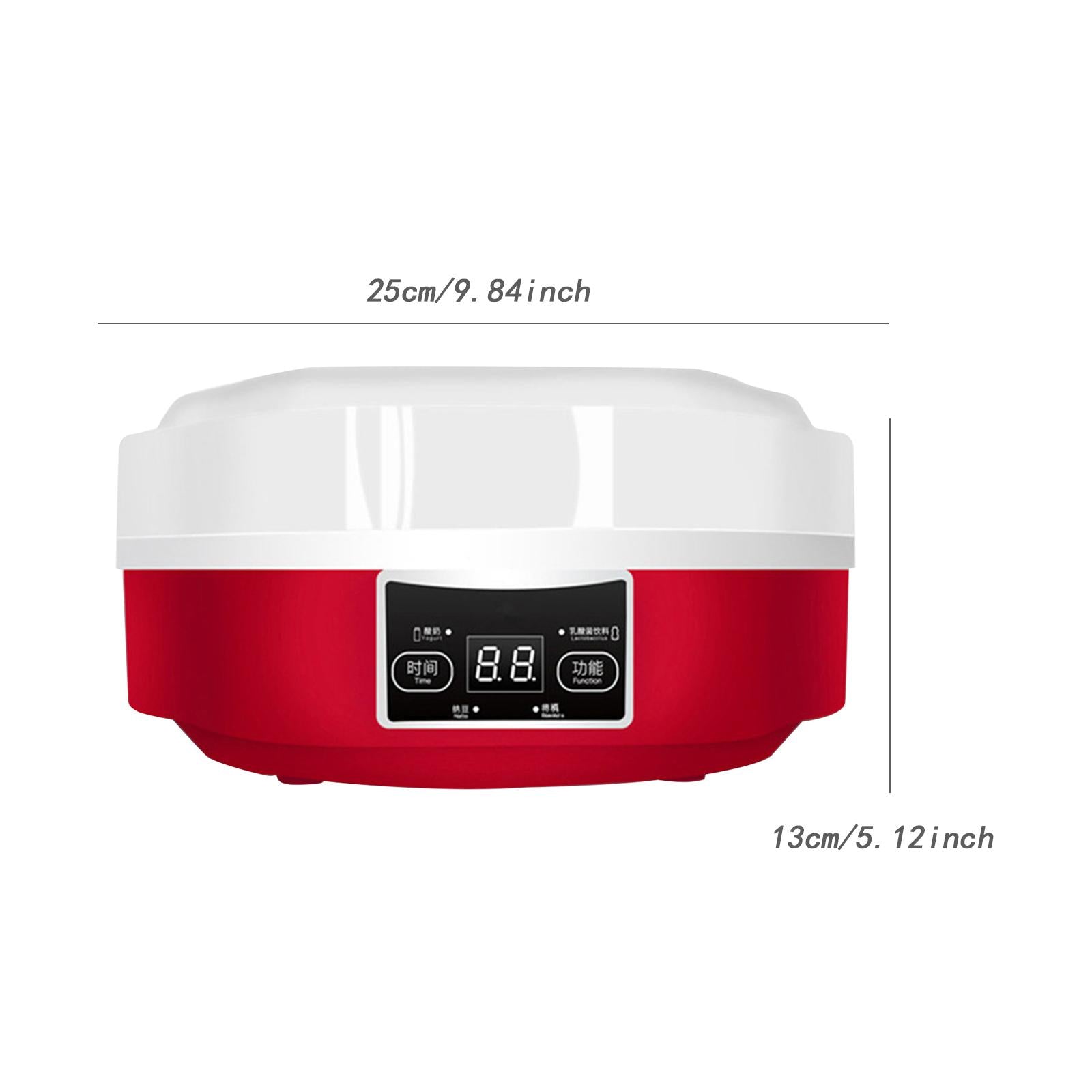 Electric Yogurt Maker with 7 Glass Jars for Restaurant Dining Room Gathering
