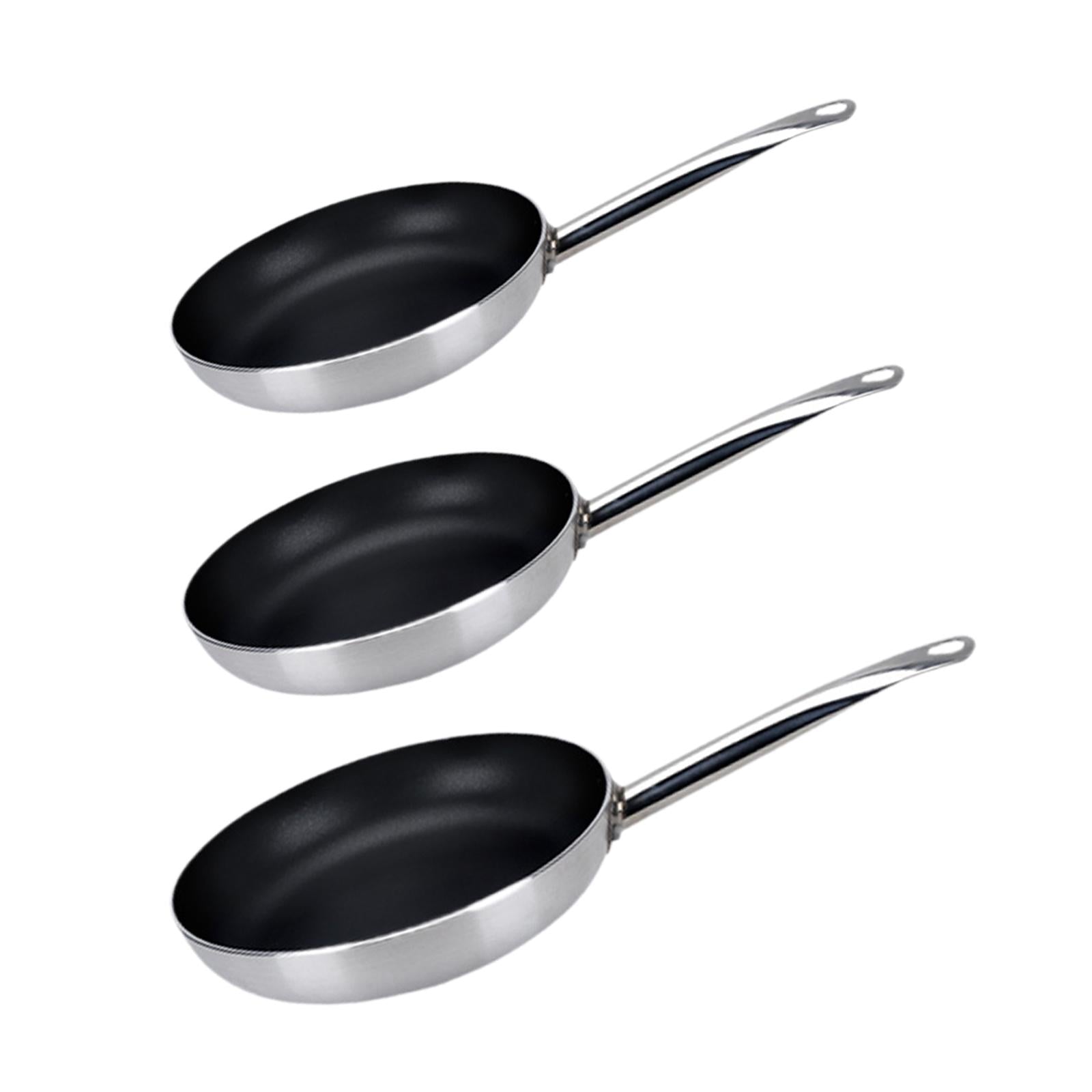 Aluminium Skillets Saute Pan Round Cooking Pan Non Stick Frying Pan for Home 24.5cm