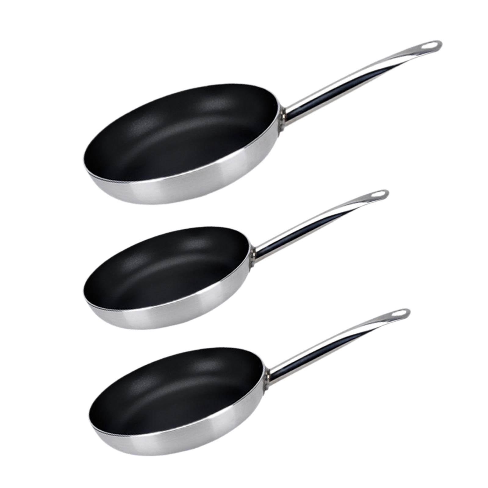Aluminium Skillets Saute Pan Round Cooking Pan Non Stick Frying Pan for Home 24.5cm