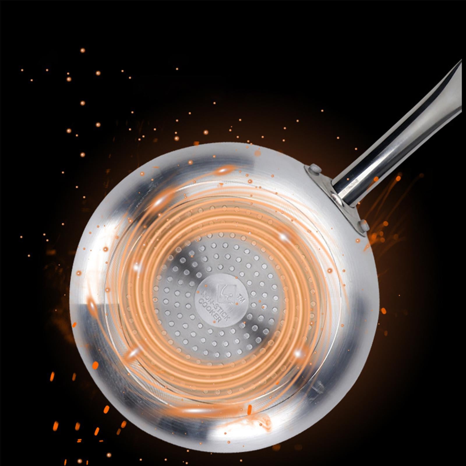 Aluminium Skillets Saute Pan Round Cooking Pan Non Stick Frying Pan for Home 28.5cm