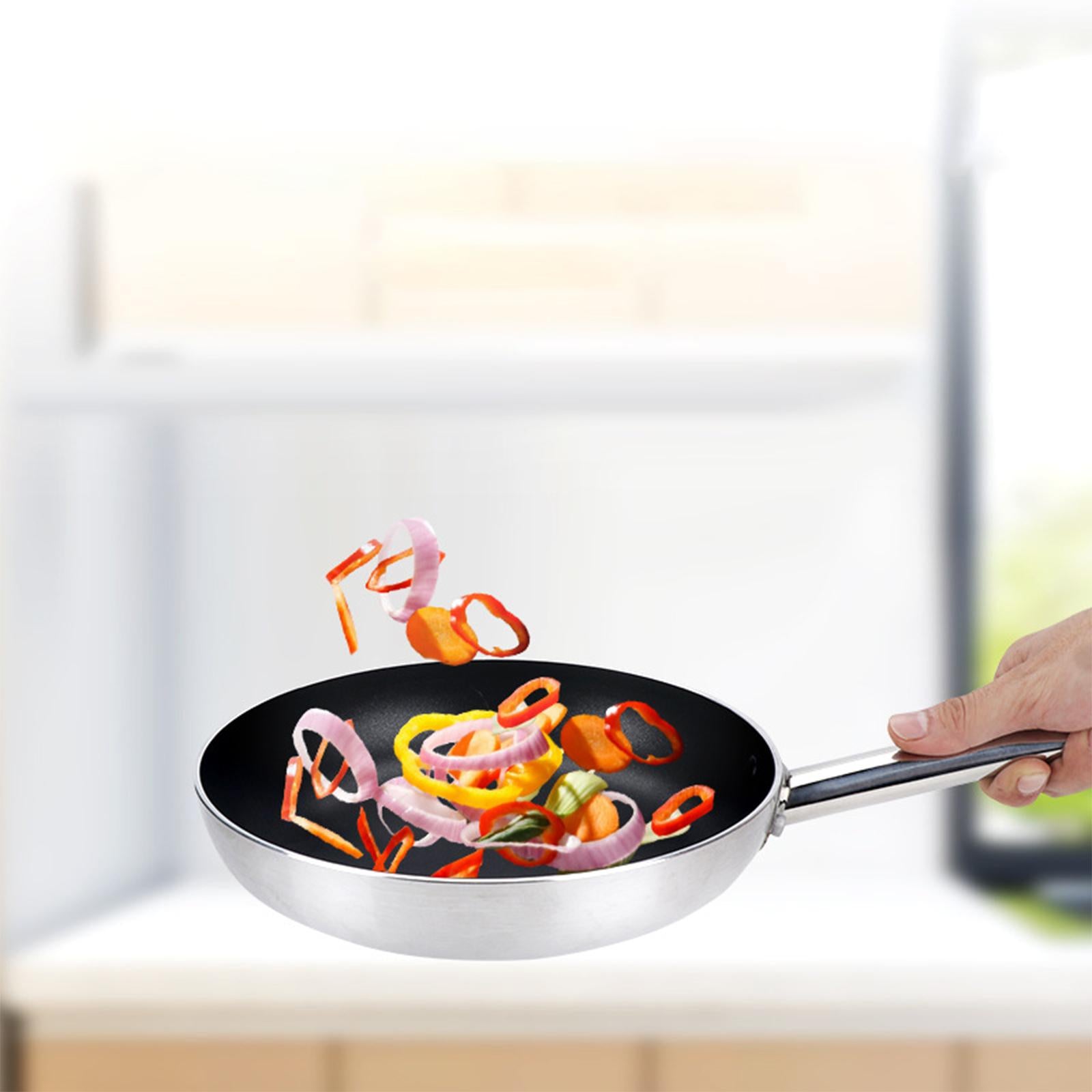 Aluminium Skillets Saute Pan Round Cooking Pan Non Stick Frying Pan for Home 28.5cm