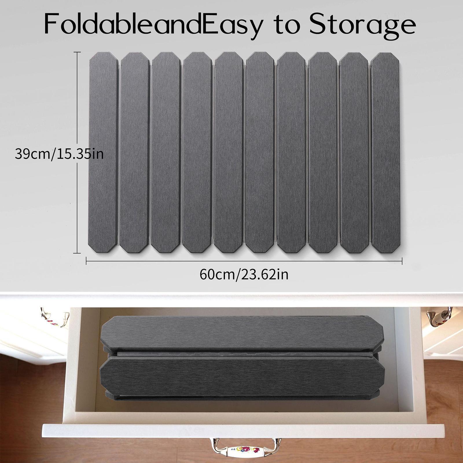 Stone Drying Mat for Kitchen Counter Large for Bathroom Household Countertop Dark Grey