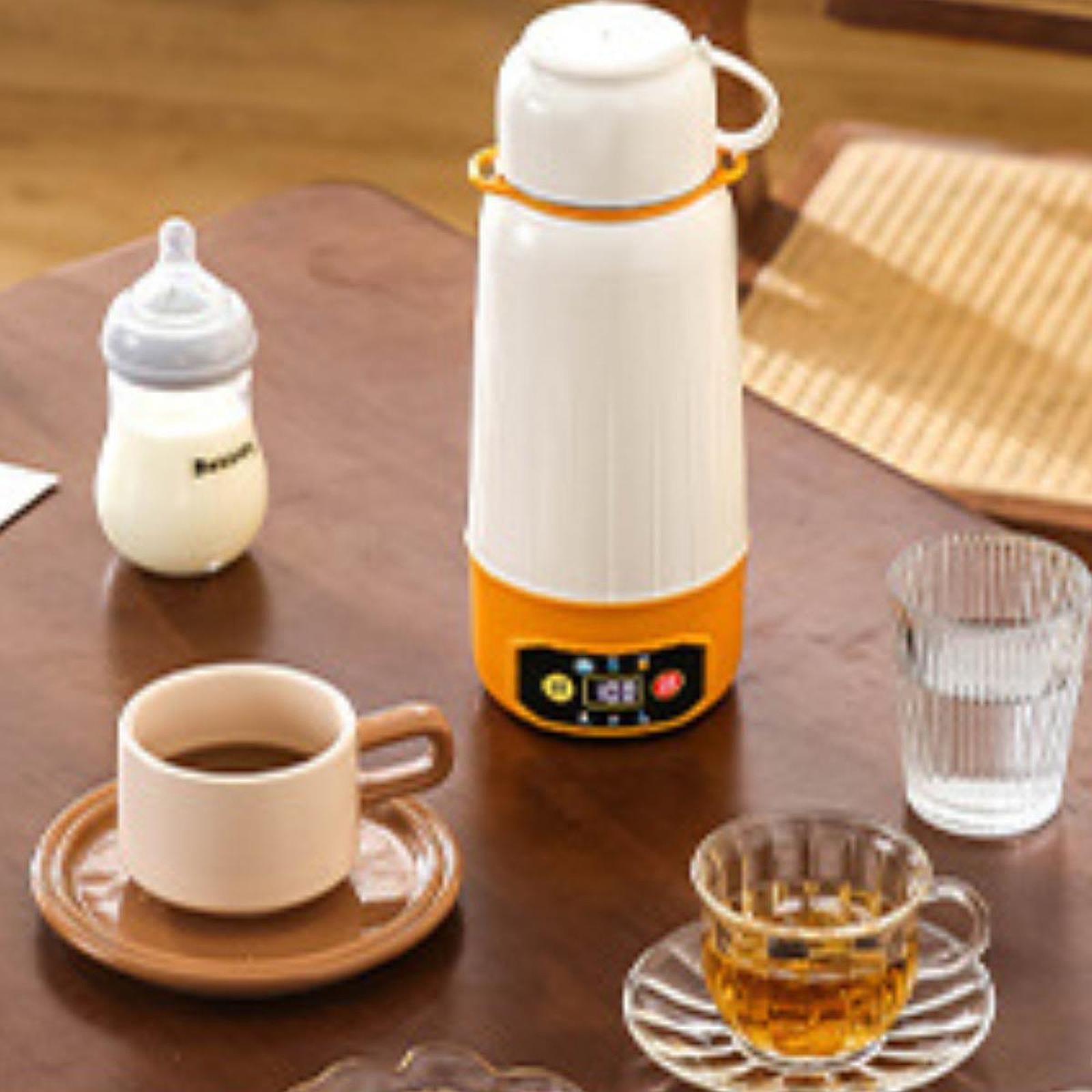 Car Heating Cup LED Digital Display Water Heater for Road Trips Camping Home