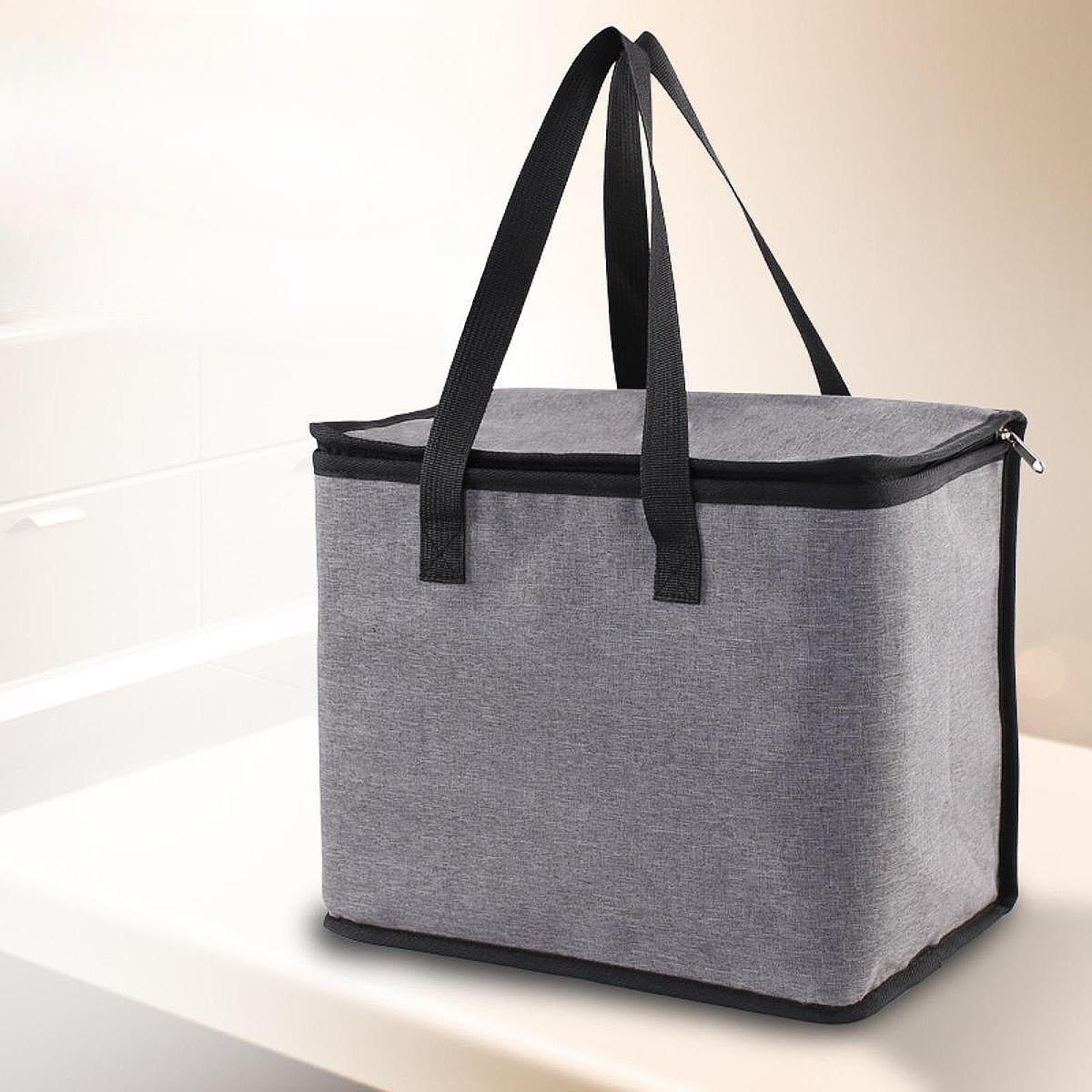 Insulated Delivery Bag Portable Pizza Warmer for Catering Restaurant Camping