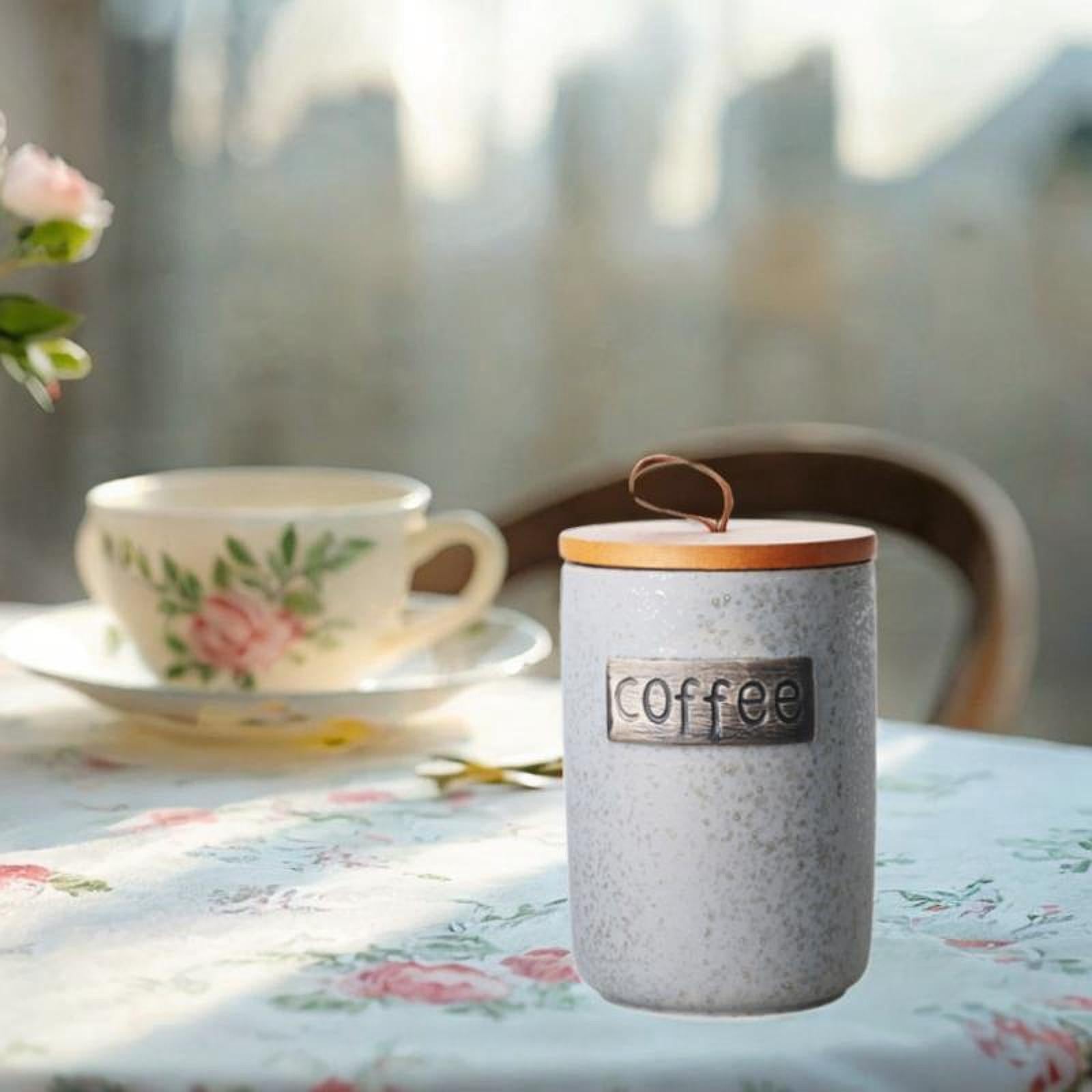 Coffee Canister Kitchen Coffee Bean Storage Container for Spice Cereal Sugar coffee