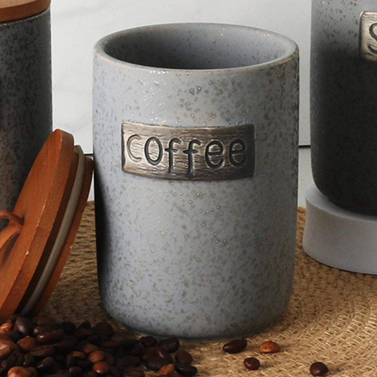 Coffee Canister Kitchen Coffee Bean Storage Container for Spice Cereal Sugar coffee