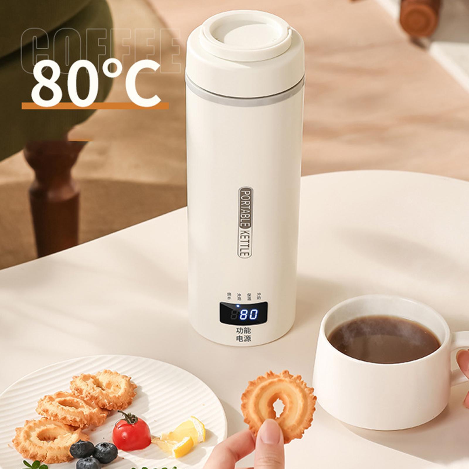 Travel Electric Kettle Versatile Car Heating Cup for Camping Trips Traveling