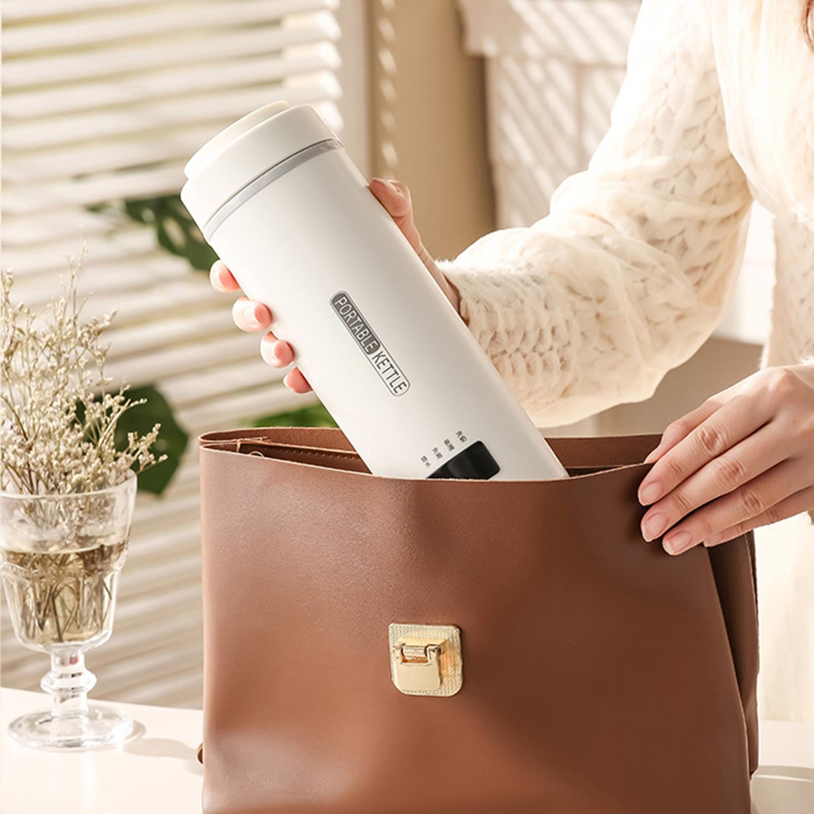 Car Travel Cup Portable Versatile USB Travel Kettle for Trips Outdoor Travel
