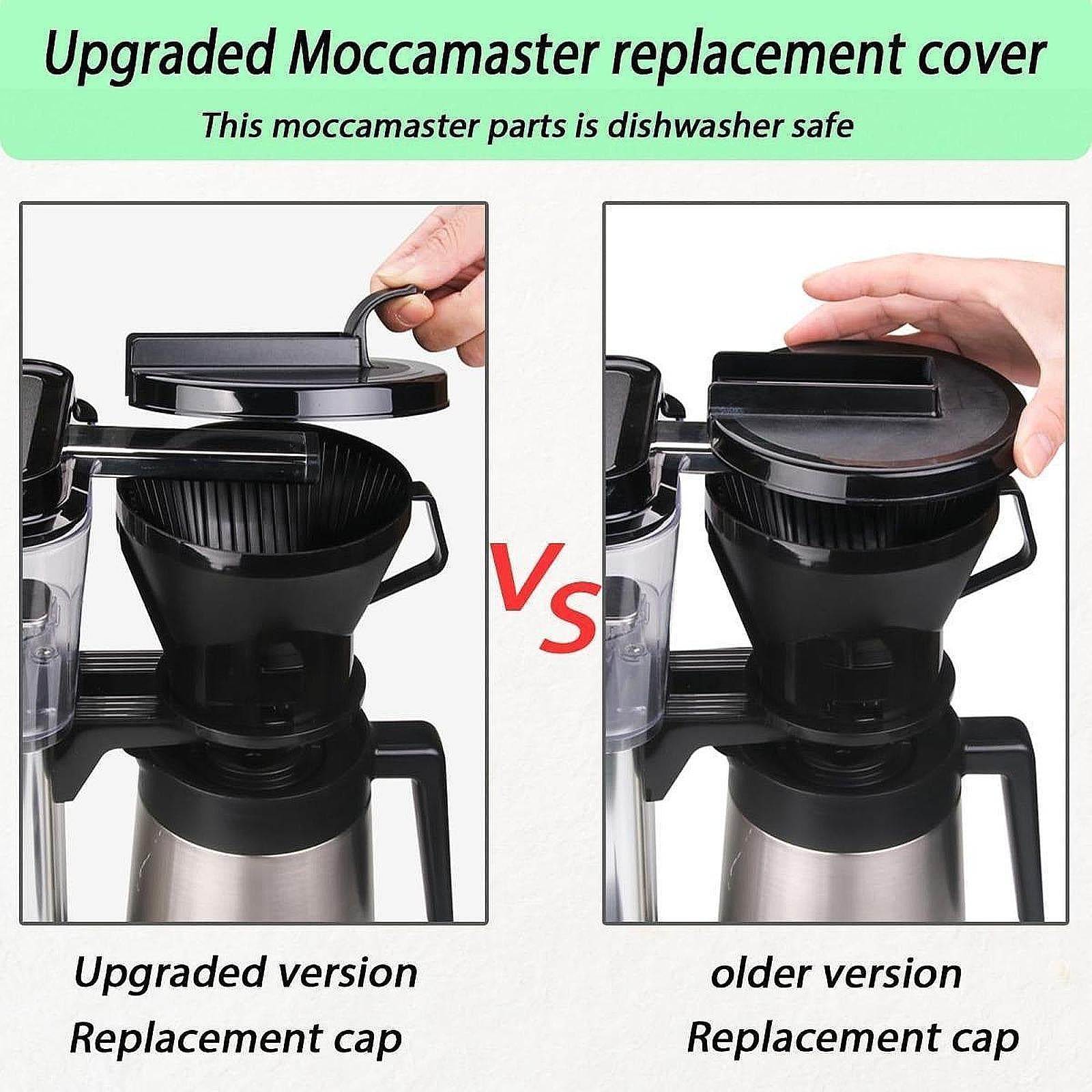2Pcs Brew Basket Lid Portable Anti Scald Handle Sturdy Cover for KB CDGT CDG
