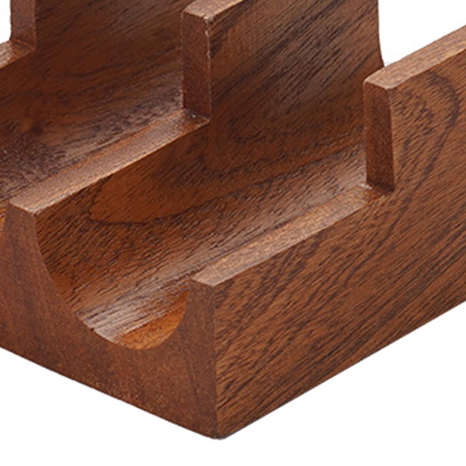 Wood Sushi Holder Sushi Hand Roll Holder for Tabletop Party Supplies Sashimi 2 Grid