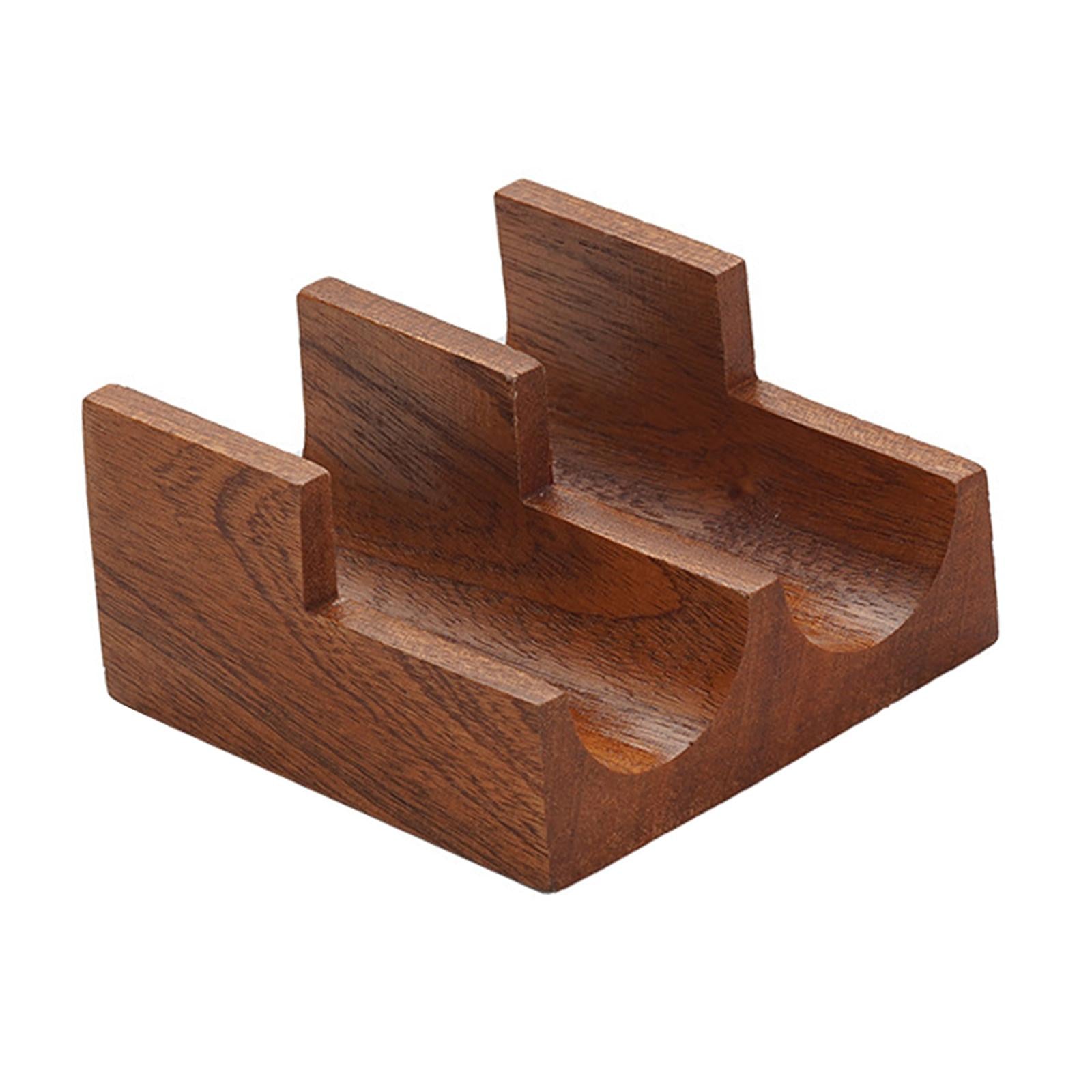 Wood Sushi Holder Sushi Hand Roll Holder for Tabletop Party Supplies Sashimi 2 Grid
