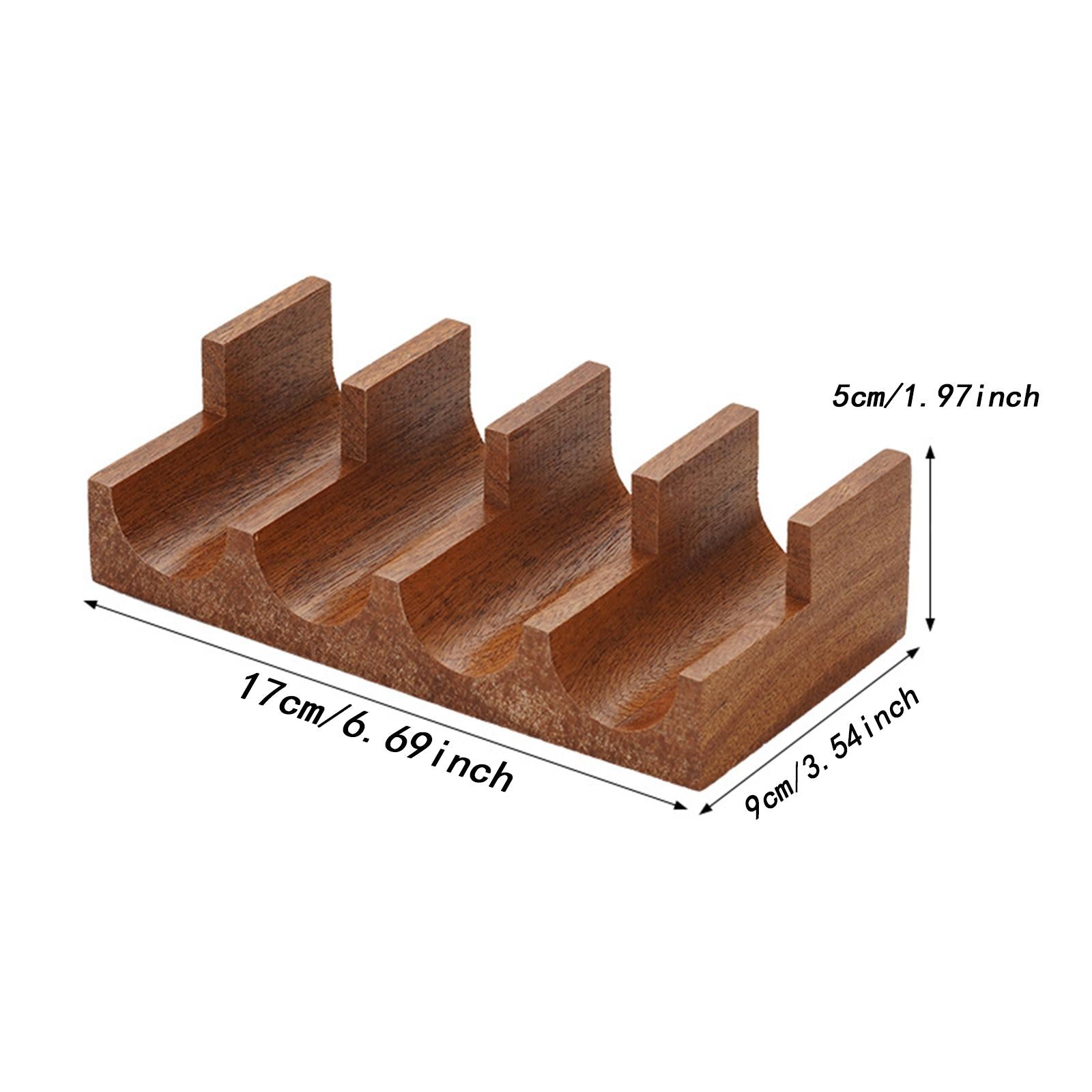 Wood Sushi Holder Sushi Hand Roll Holder for Tabletop Party Supplies Sashimi 4 Grid