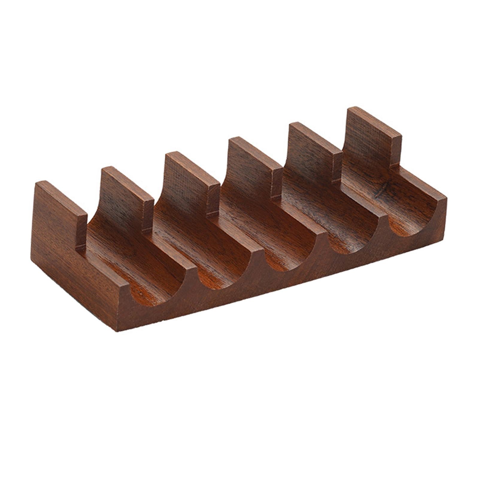 Wood Sushi Holder Sushi Hand Roll Holder for Tabletop Party Supplies Sashimi 5 Grid