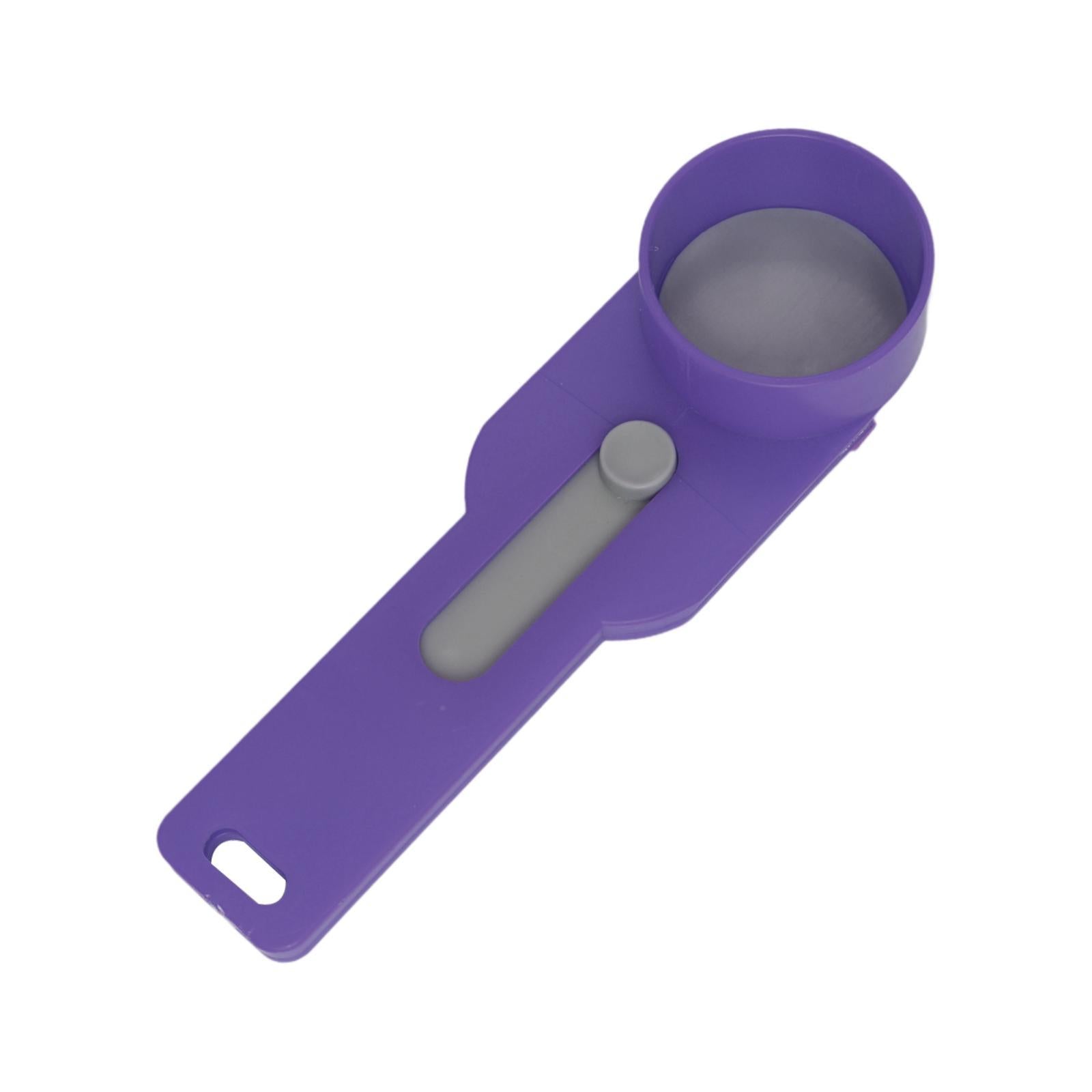 Coffee Measuring Spoon Versatile Coffee Scoop for Cup Refill Protein Powder violet