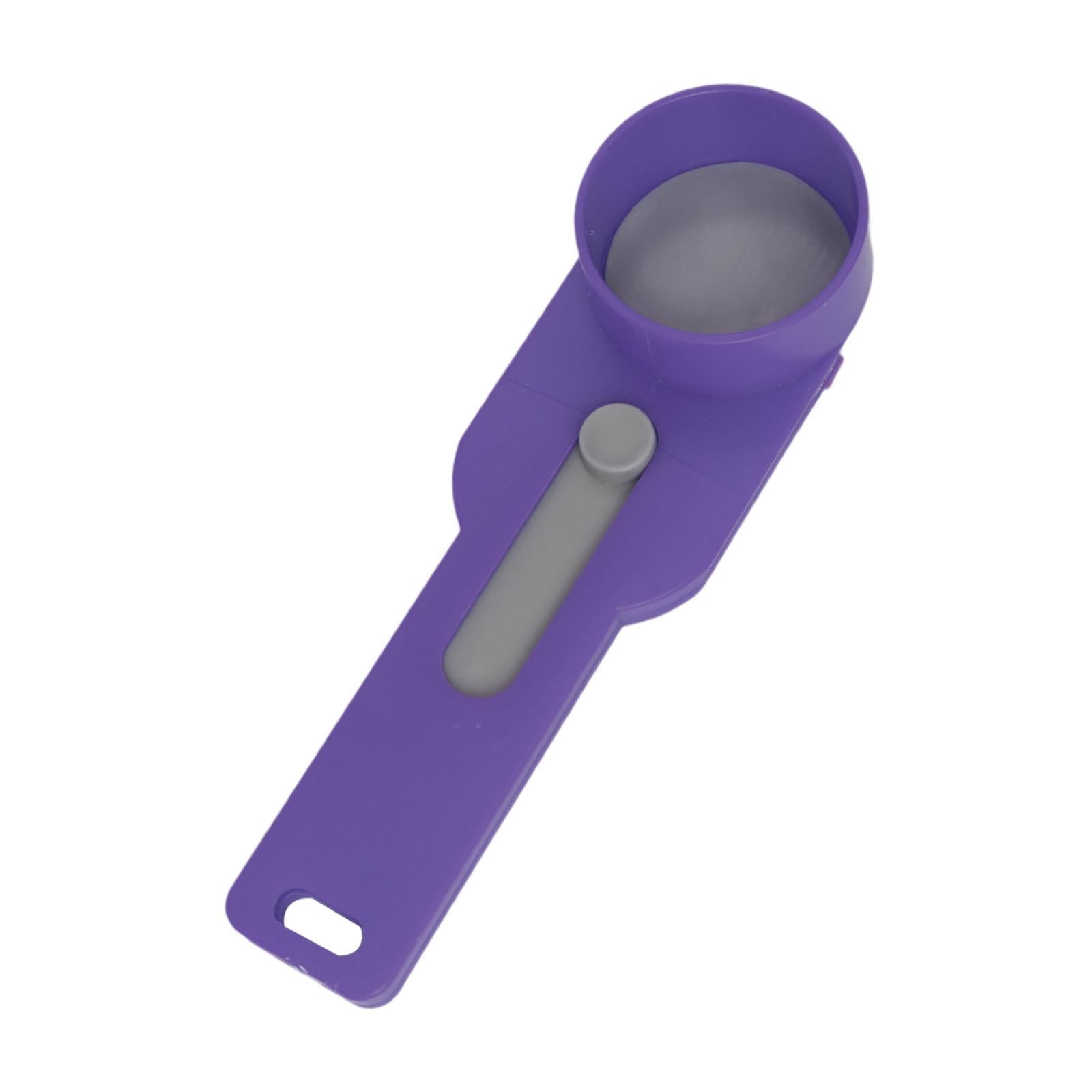 Coffee Measuring Spoon Versatile Coffee Scoop for Cup Refill Protein Powder violet