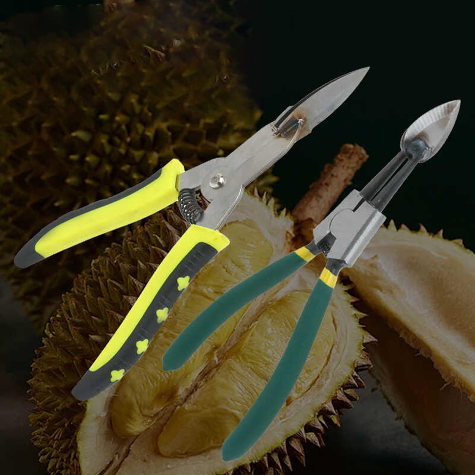 Durian Opener Steel Easy to Use Pliers Manual Fruit Durian Shell Opener Clip