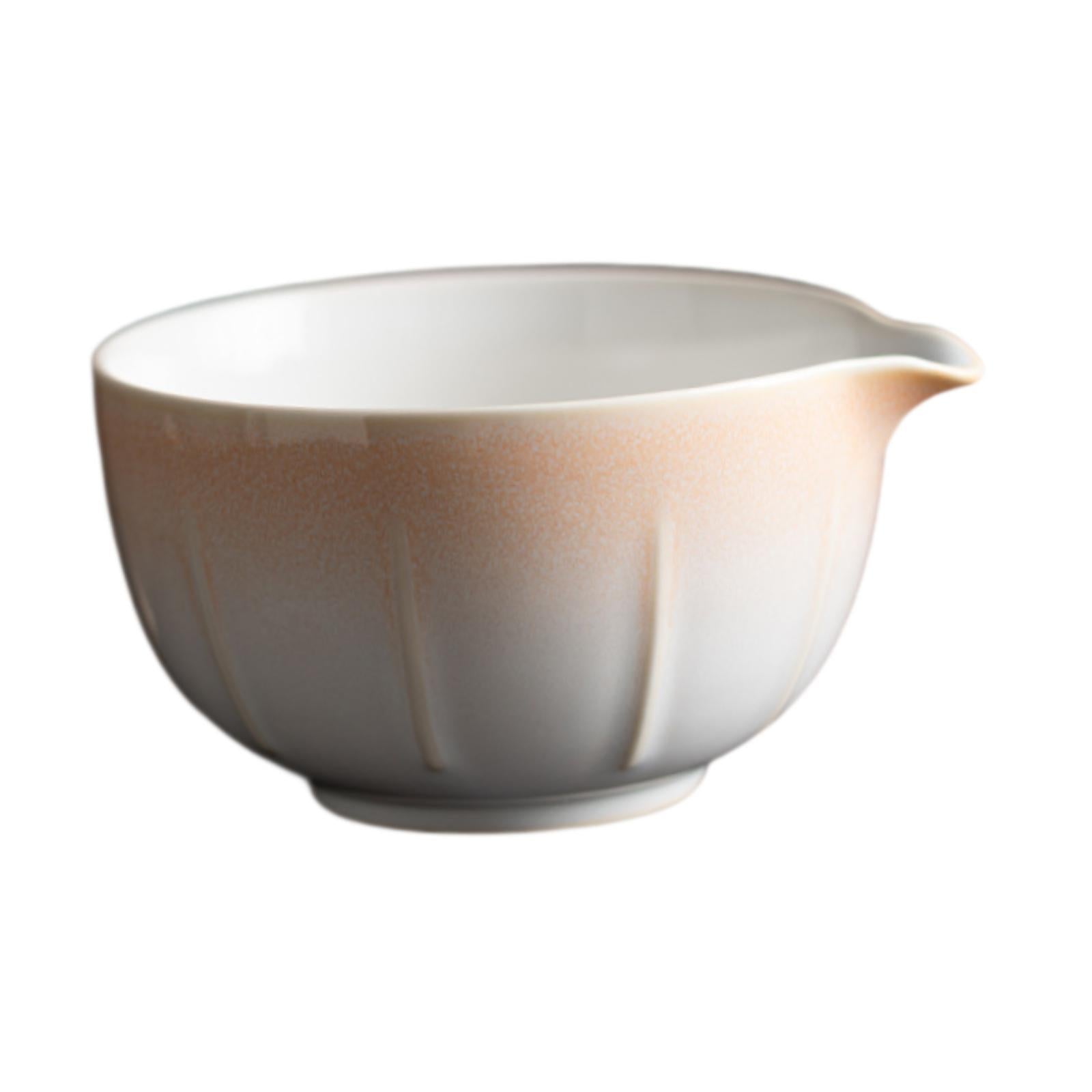 Matcha Mixing Bowl Traditional for Housewarmings Gift 14x12.6x7.2cm Handmade Style C