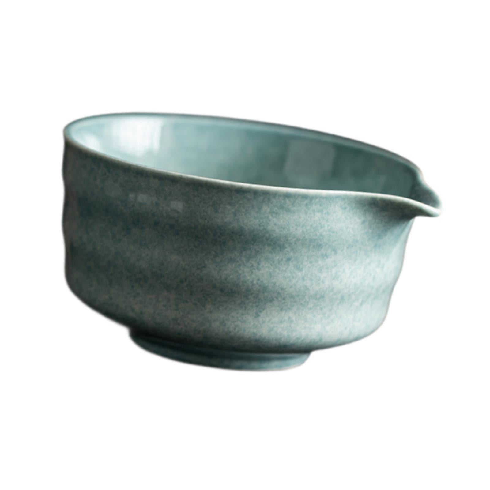 Matcha Mixing Bowl Traditional for Housewarmings Gift 14x12.6x7.2cm Handmade Style E