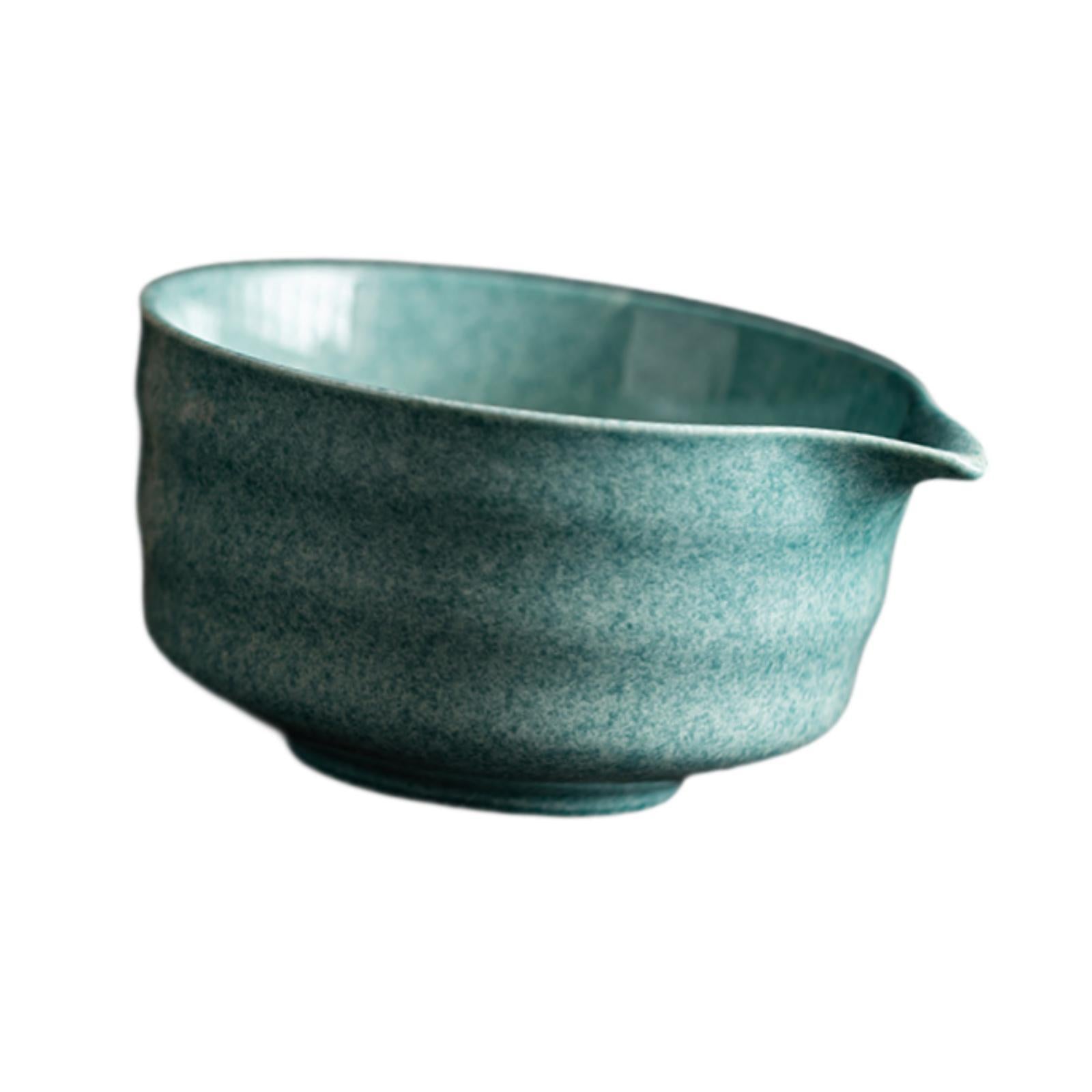 Matcha Mixing Bowl Traditional for Housewarmings Gift 14x12.6x7.2cm Handmade Style F
