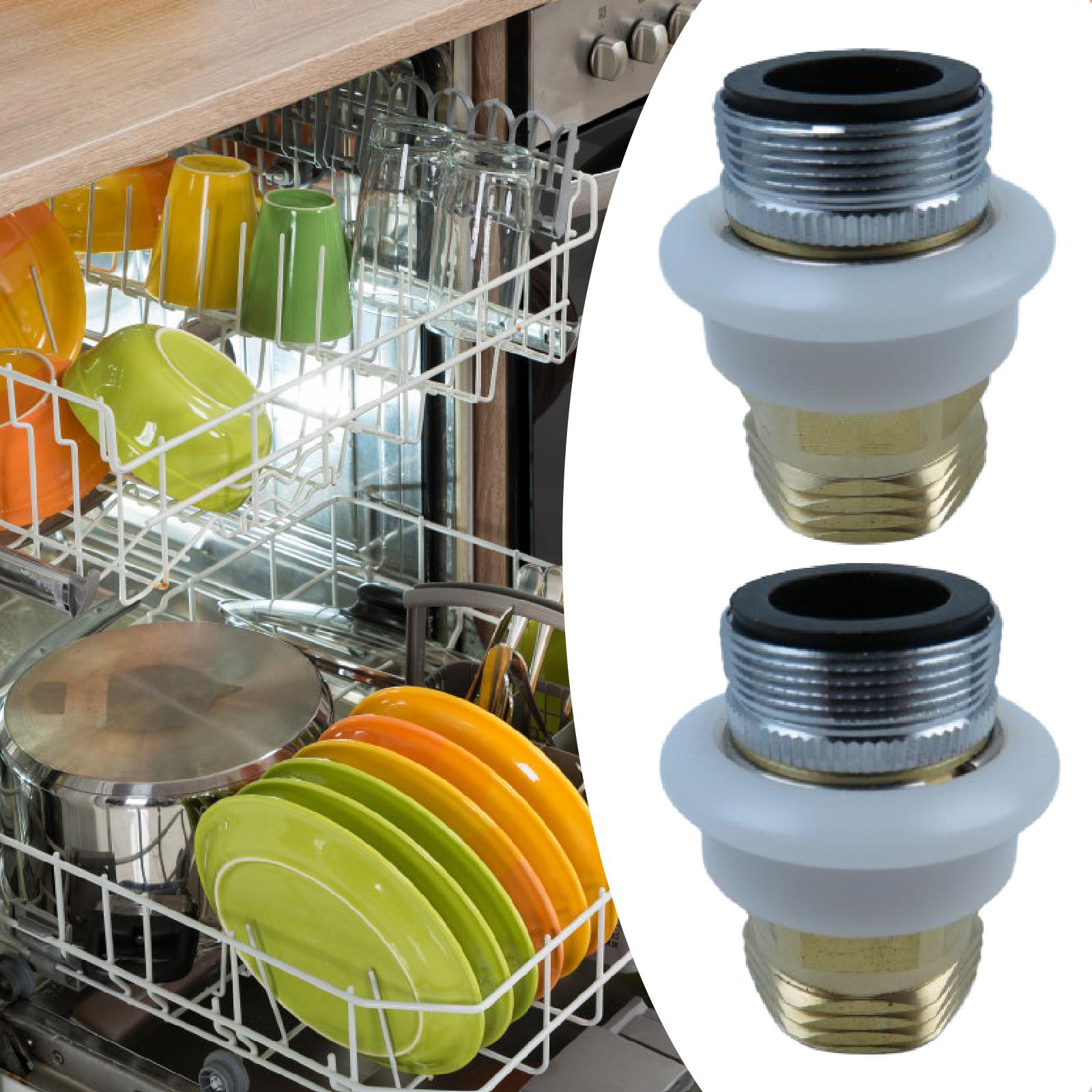 Dishwasher Faucet Adapter Faucet Aerator with Aerator Garden Quick Connector Short