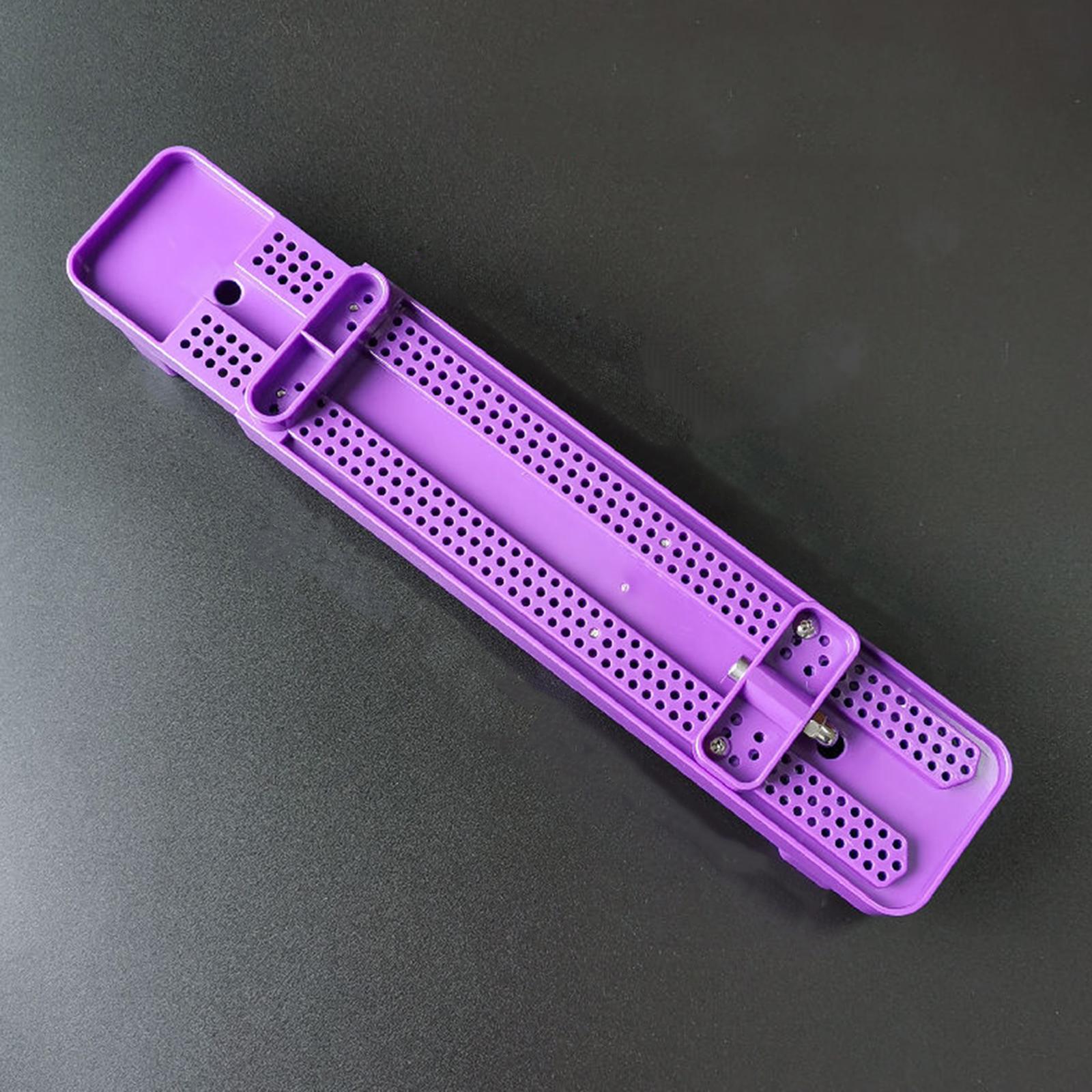 Sharpening Stone Holder Base Quick Clamp for Grinding Stone Grindstone Stand Violet