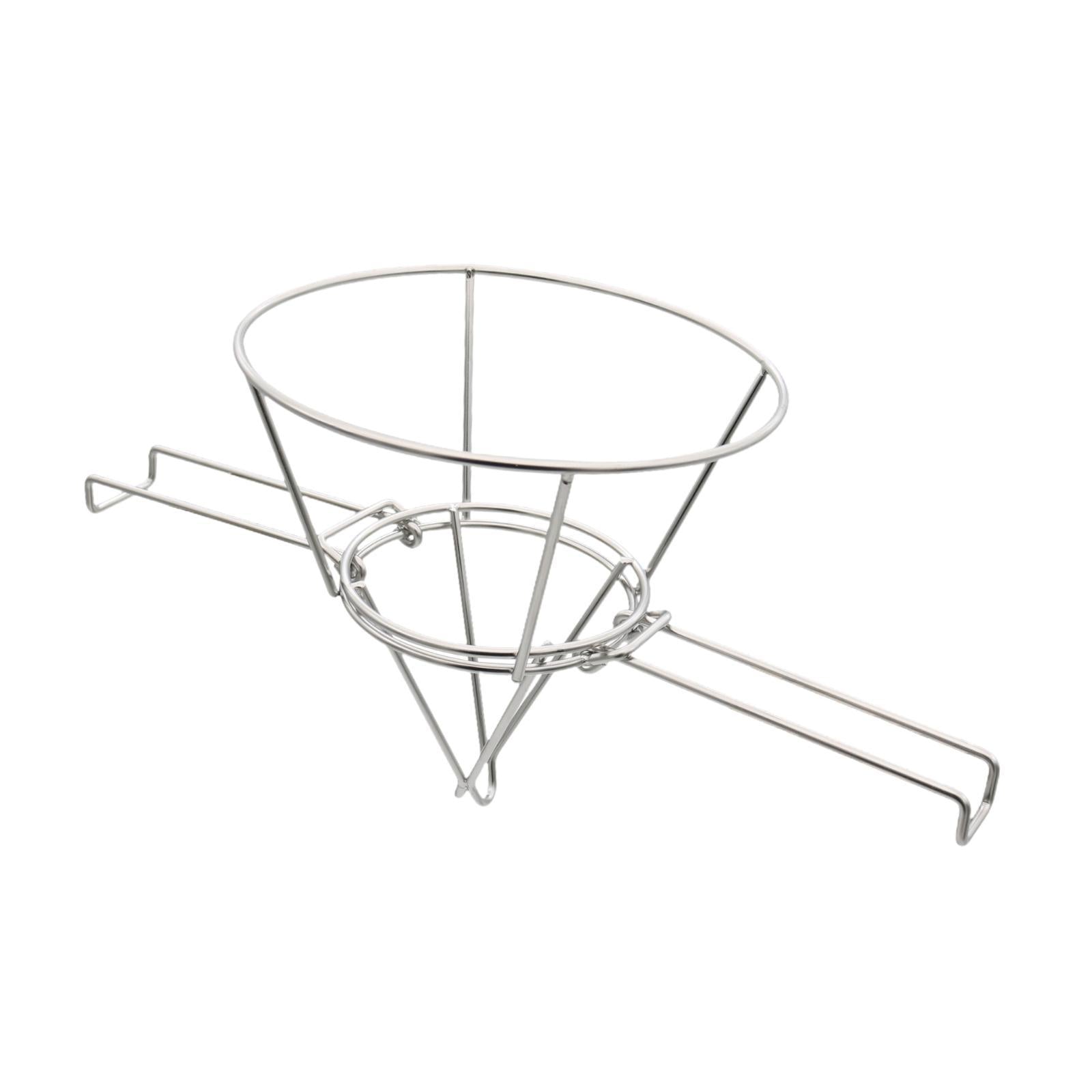 Oil Filter Holder Commercial Cone Frame for Kitchens Food Trucks Restaurants