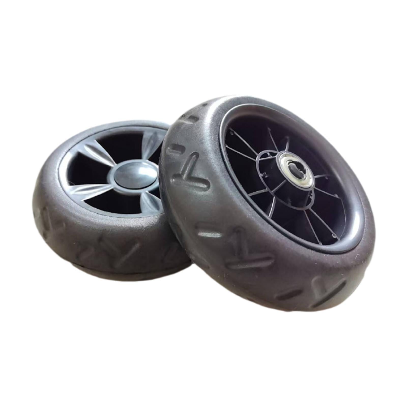2x Shopping Wheels Multifunction Practical Silent Lightweight Replacing