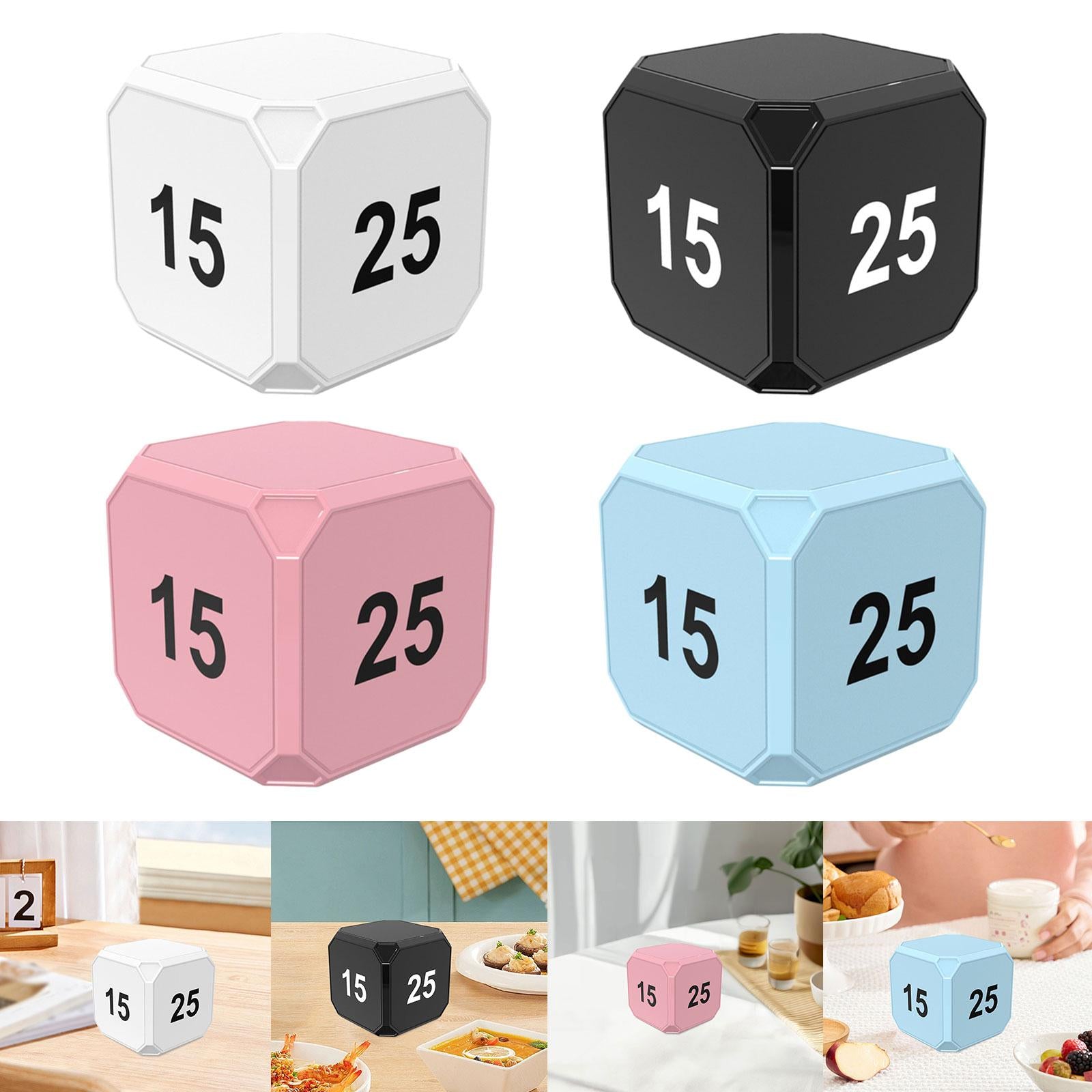 Desk Timer Digital Timer Productivity Timer for Cooking Study Shower White
