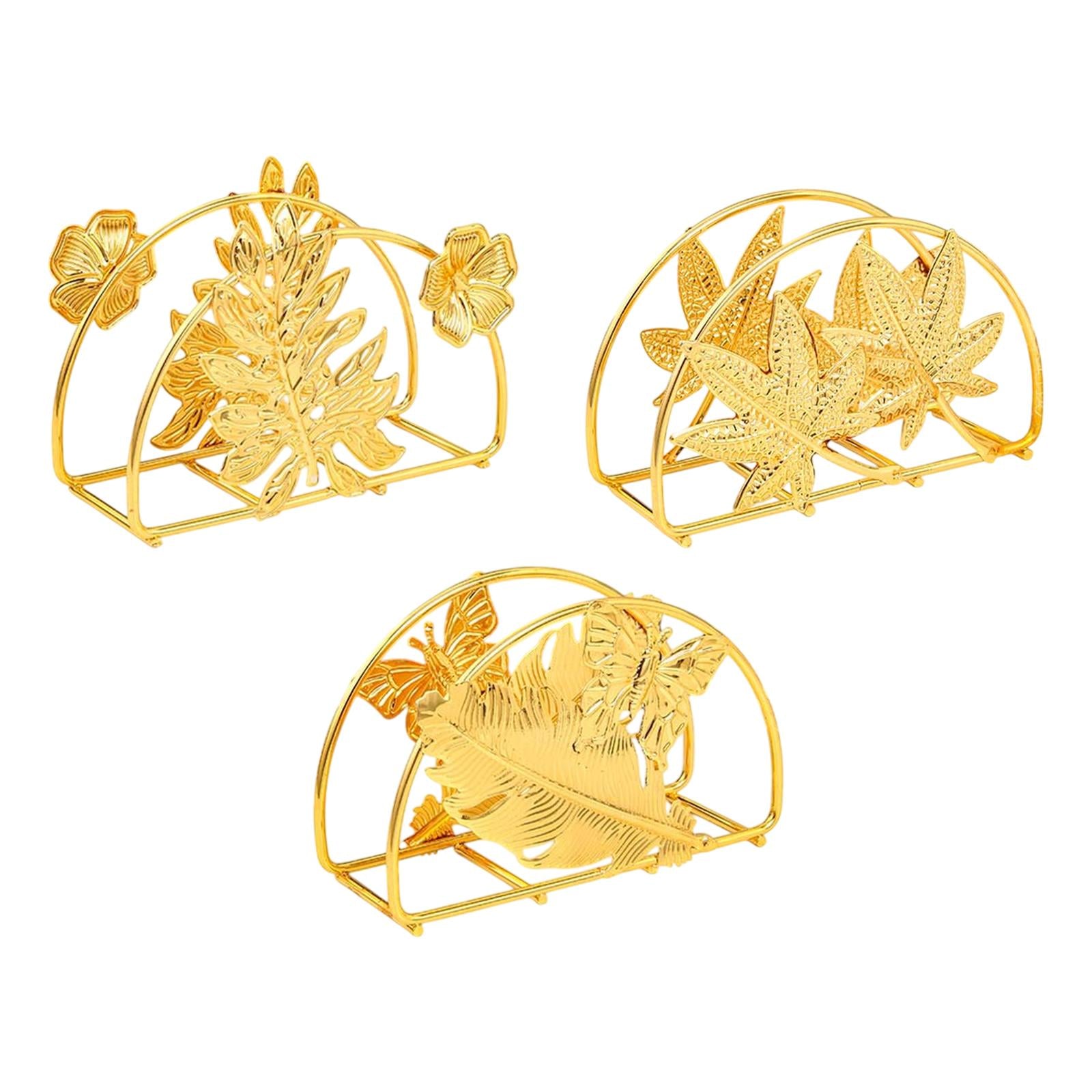 Upright Napkin Holder Home Decor Iron for Wedding Party Kitchen Dining Table Style A