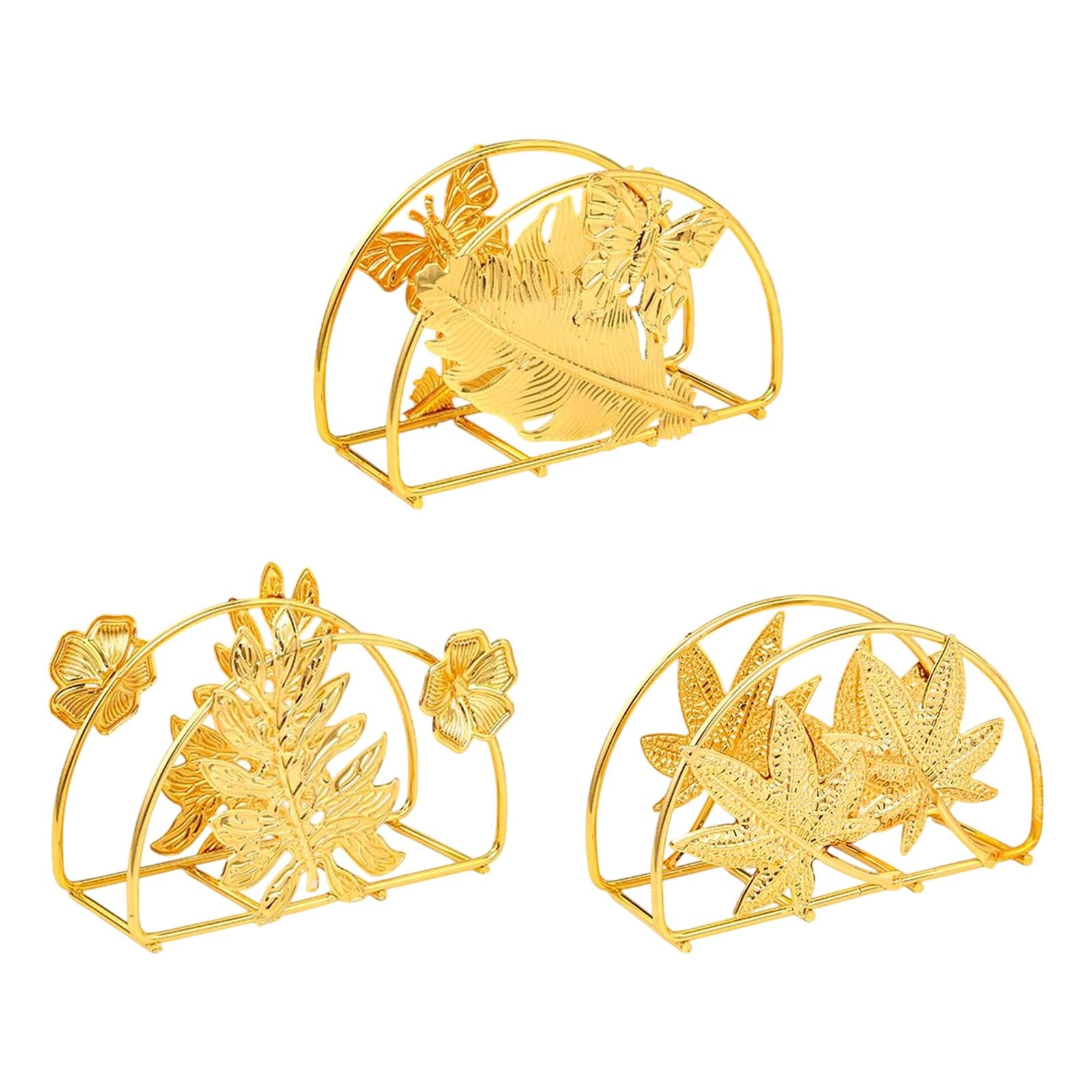 Upright Napkin Holder Home Decor Iron for Wedding Party Kitchen Dining Table Style A