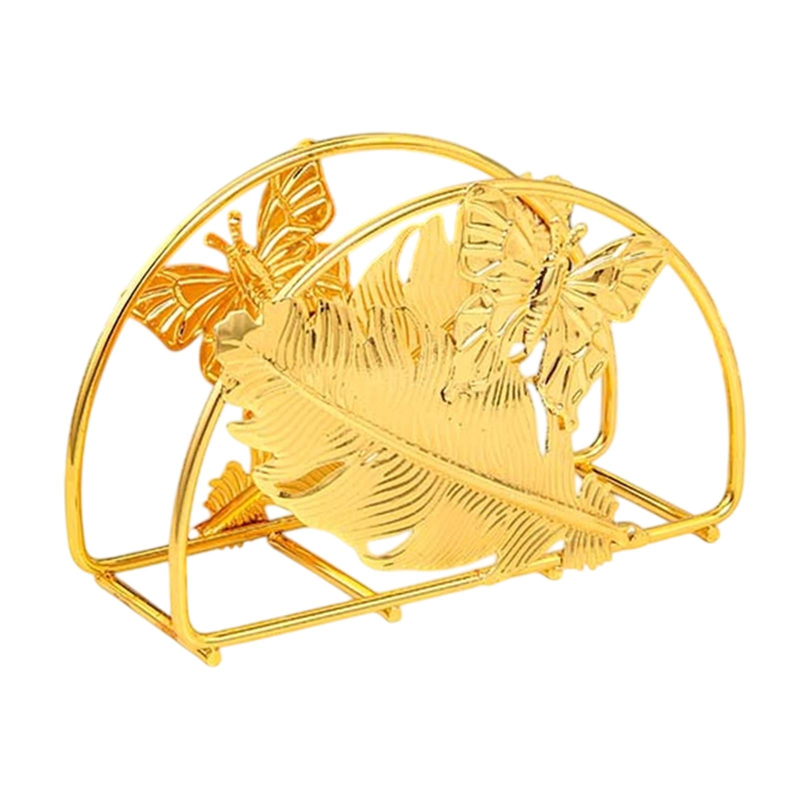 Upright Napkin Holder Home Decor Iron for Wedding Party Kitchen Dining Table Style C