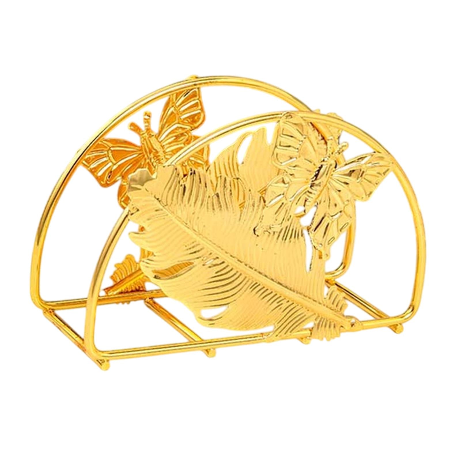 Upright Napkin Holder Home Decor Iron for Wedding Party Kitchen Dining Table Style C